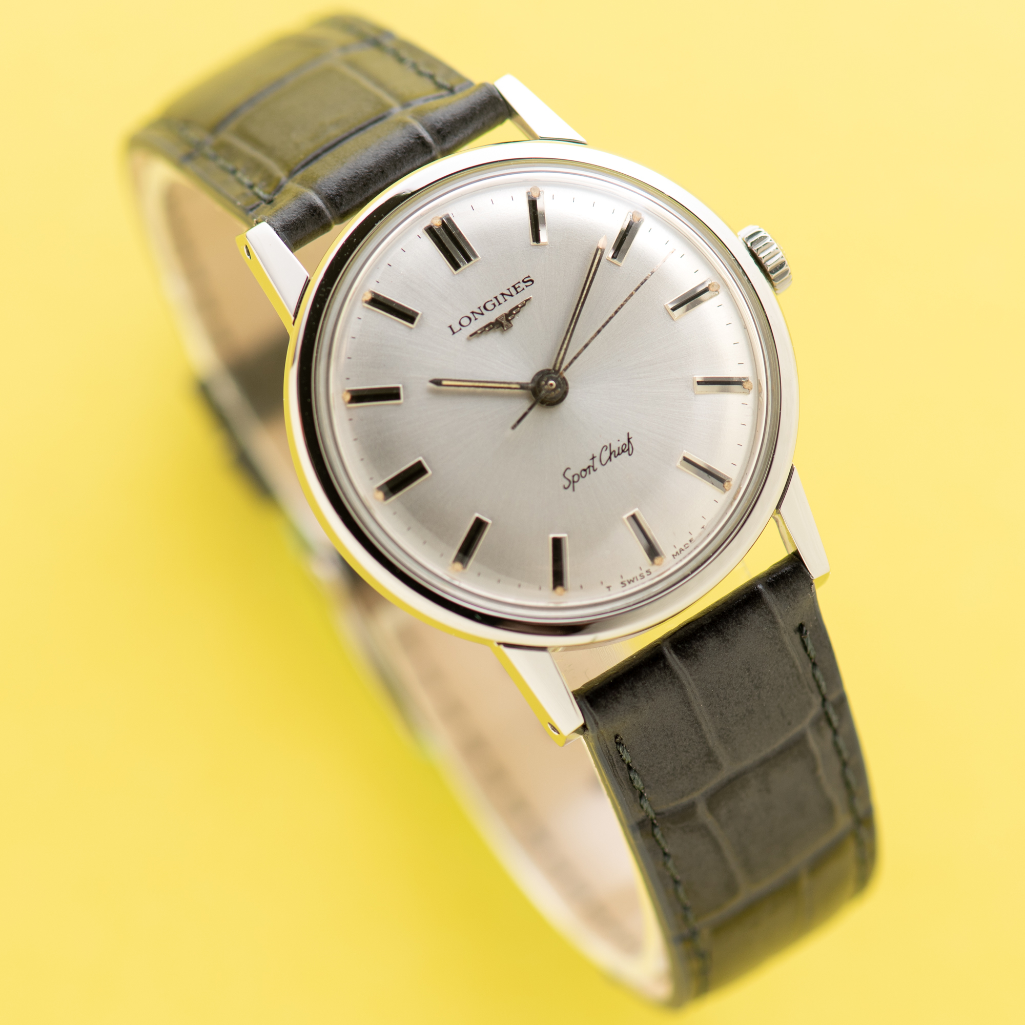 Vue de Longines Sport Chief Cal 284 Réf 7272