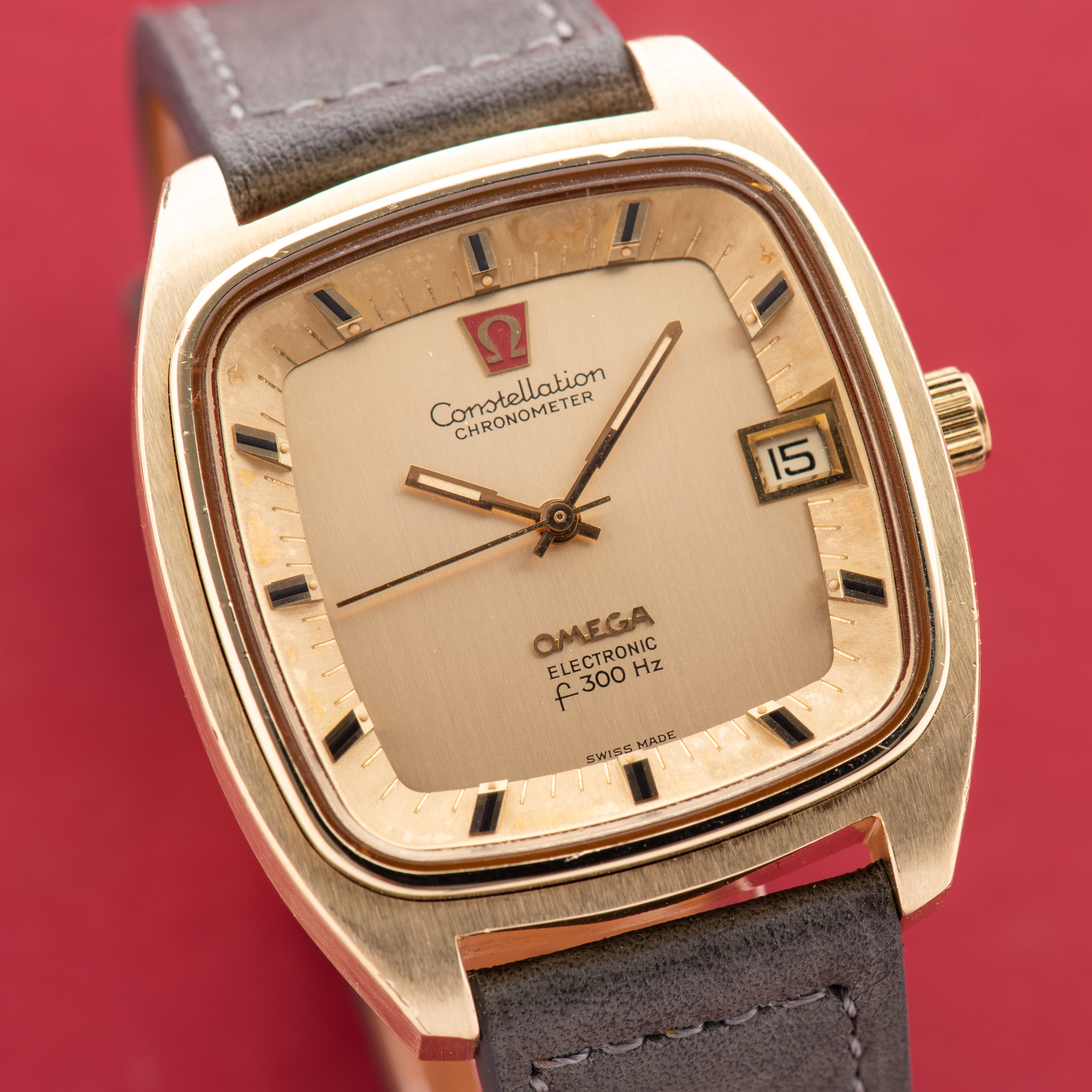 Vue de Omega Constellation Chronometer Electronic F300Hz from 1972 Ref 198.0027