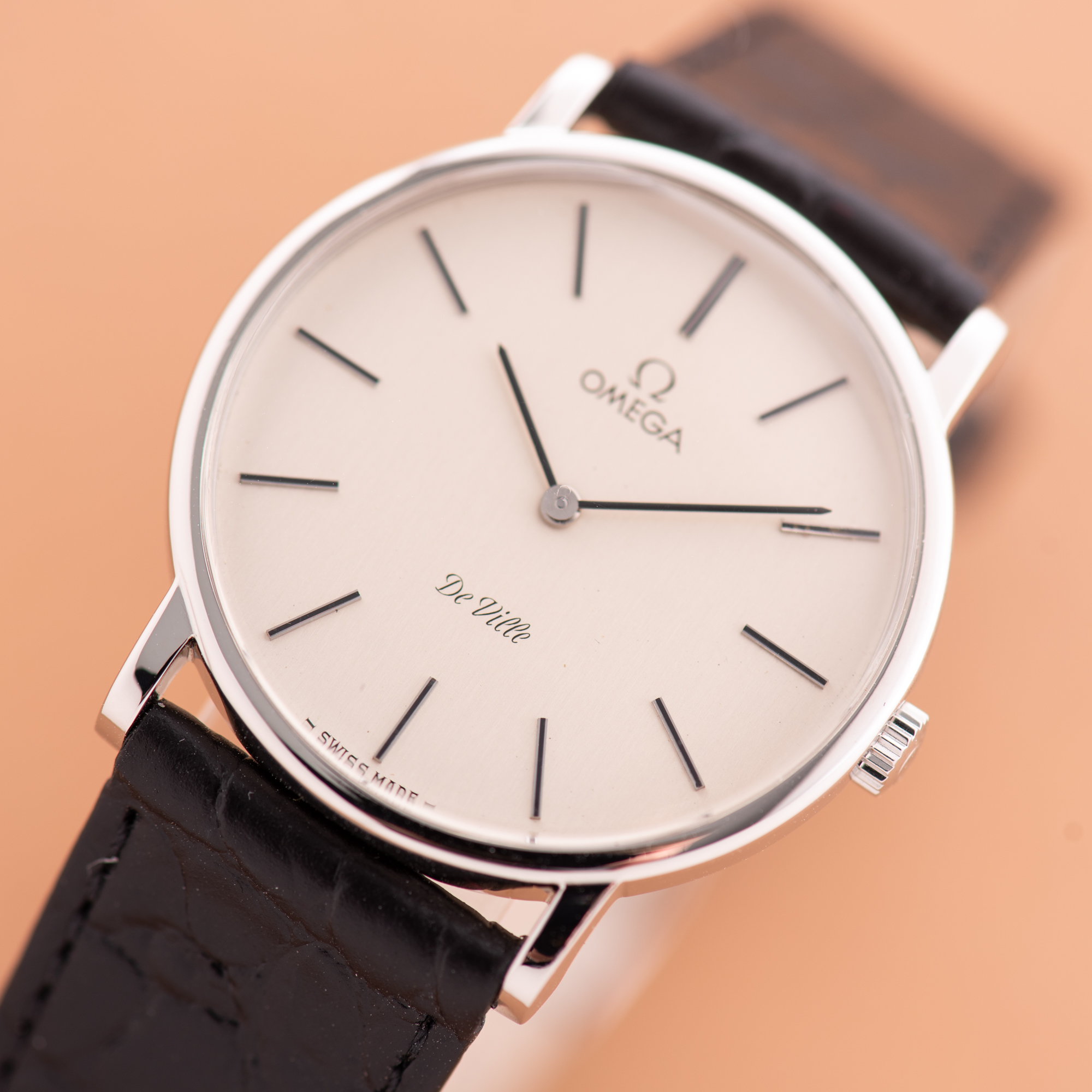Vue de Omega De Ville Dress Watch Acier Réf 111.0140