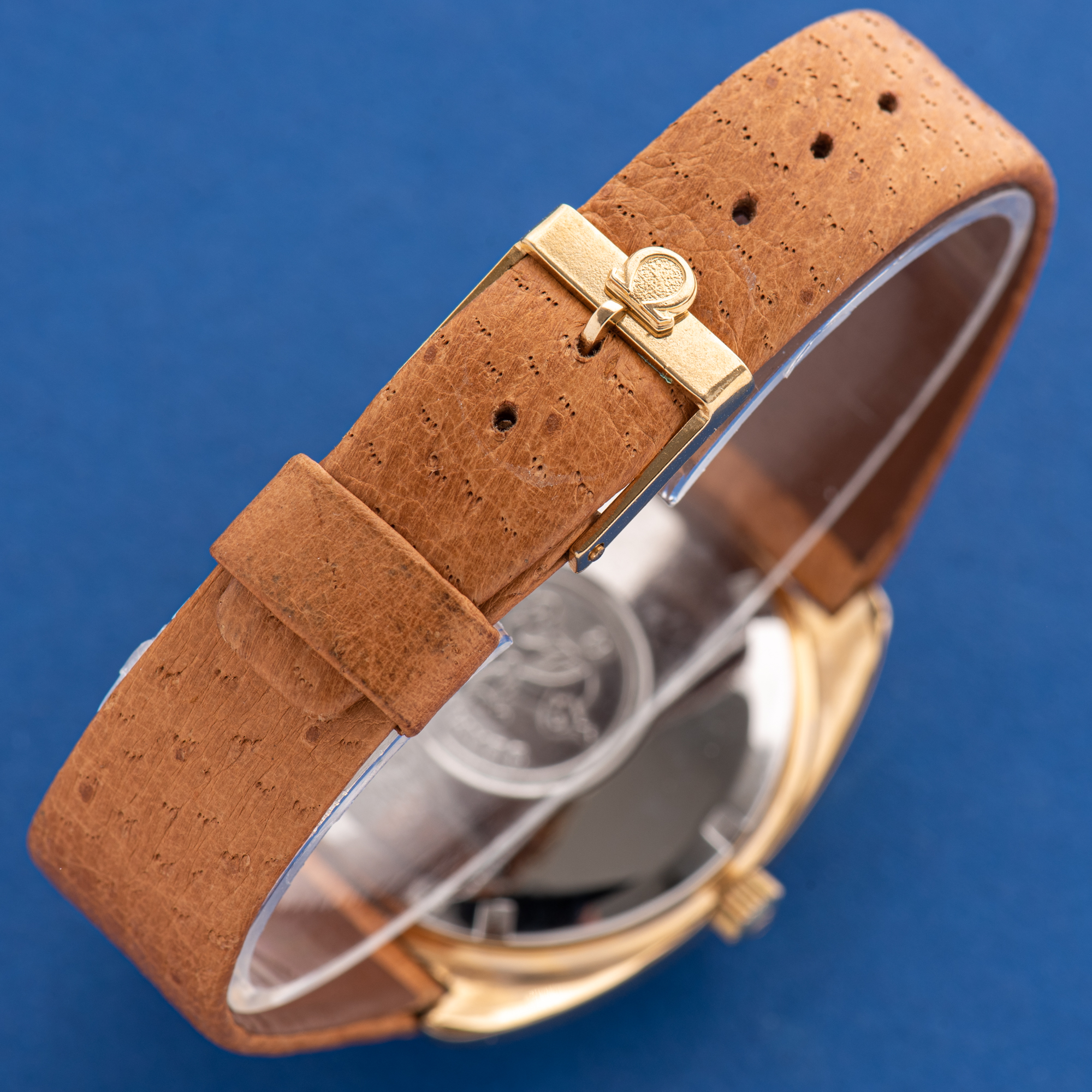 View of Omega Seamaster Automatic Jumbo Star Dial from 1969 Réf 166.065