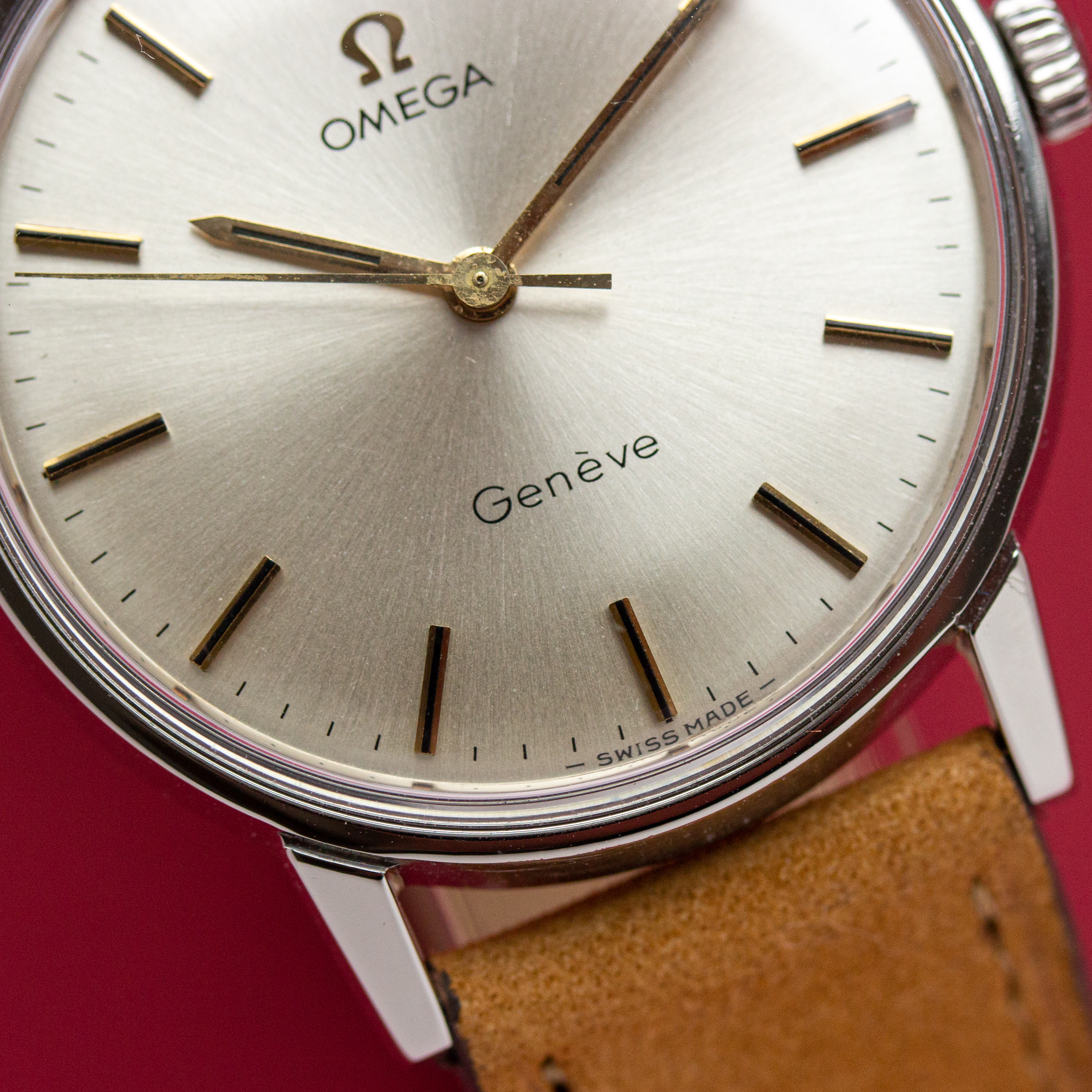 Vue de Omega Genève Réf 135.011 Seahorse Case from 1965