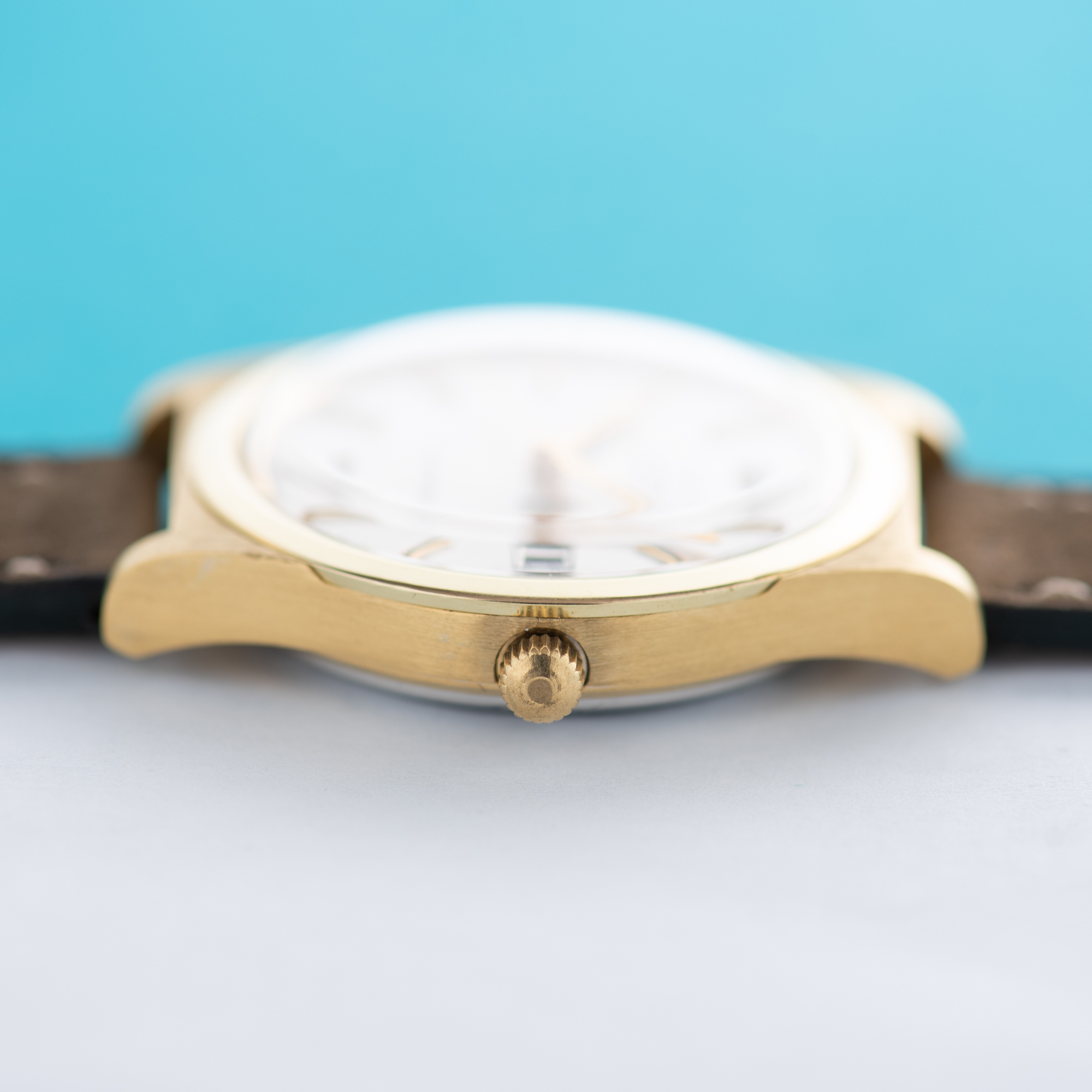 Zicht op Omega Genève Dag Datum Automatisch Cal 1022 Ref 166.069