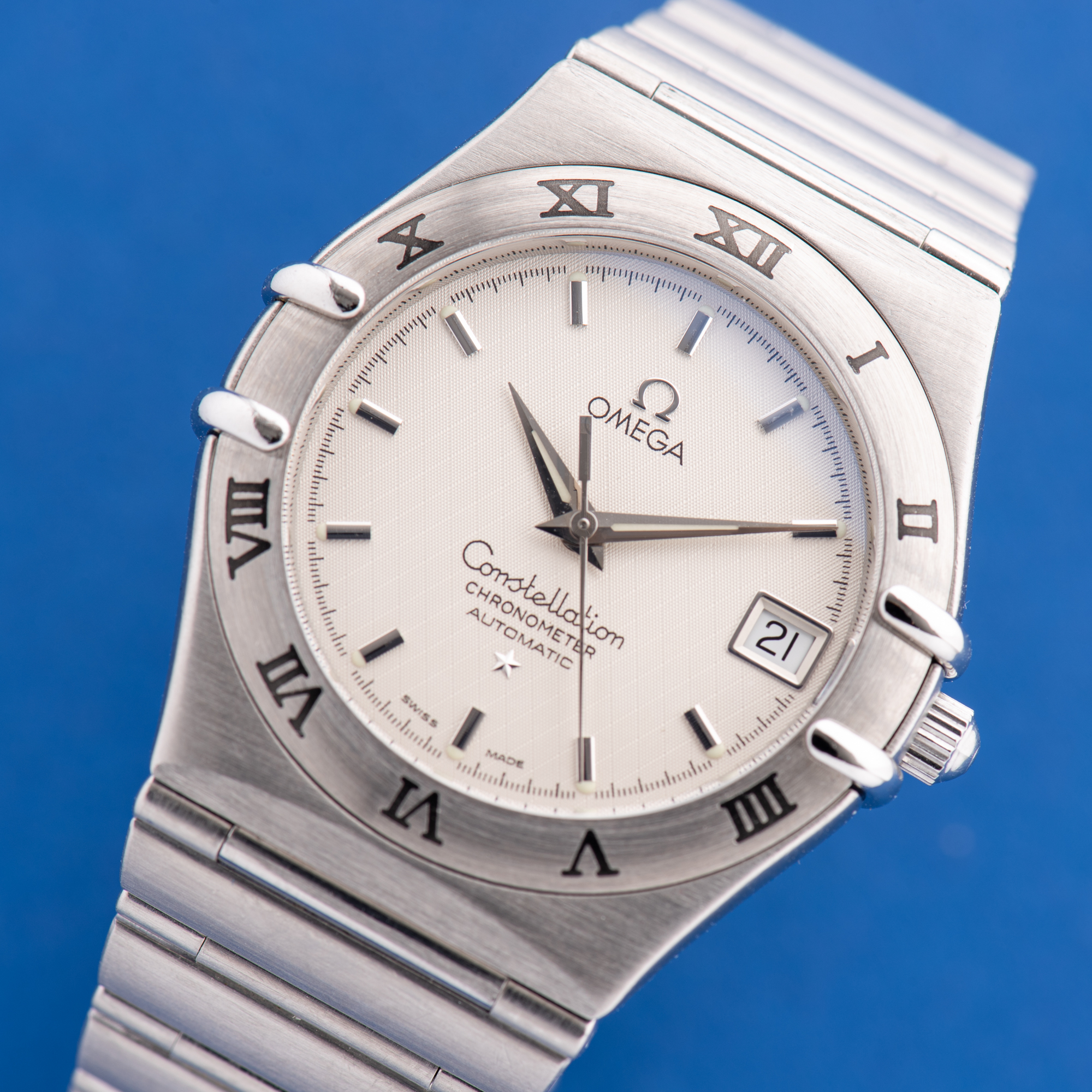 View of Omega Constellation Calendar Automatic cal 1120 Ref 368.1201