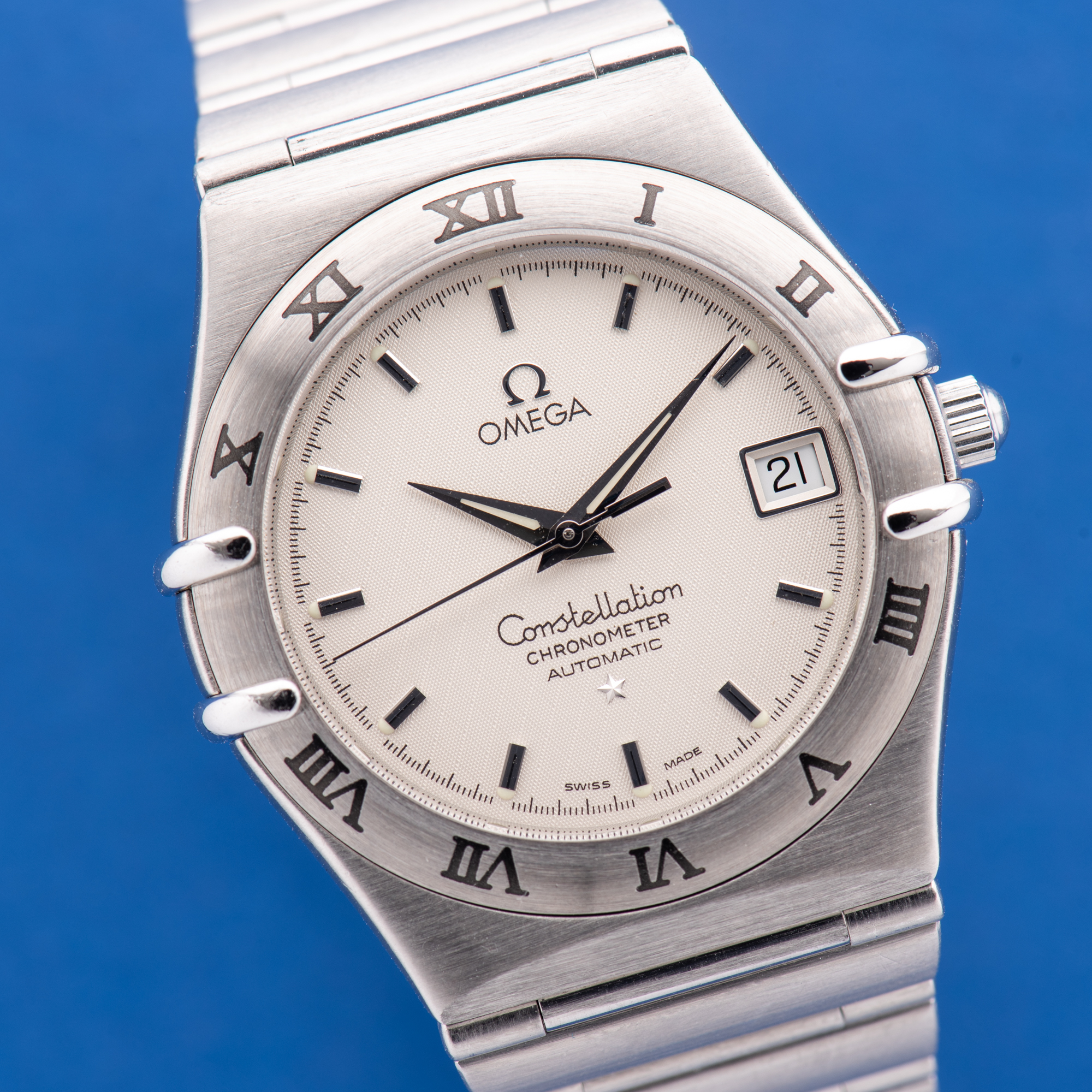 View of Omega Constellation Calendar Automatic cal 1120 Ref 368.1201