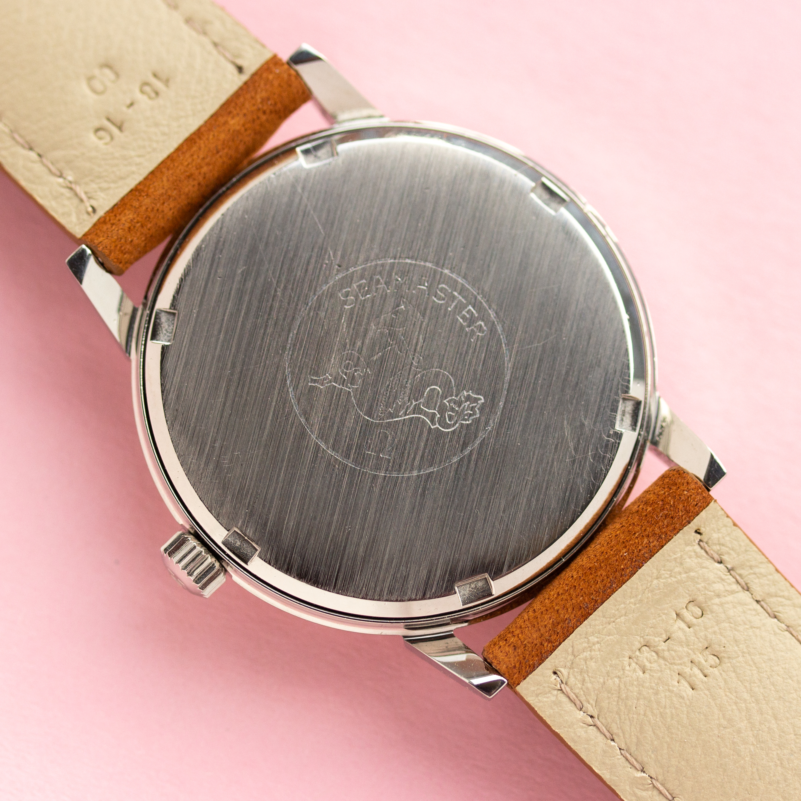 View of Omega Geneva Date Ref 136.00011 cal 613