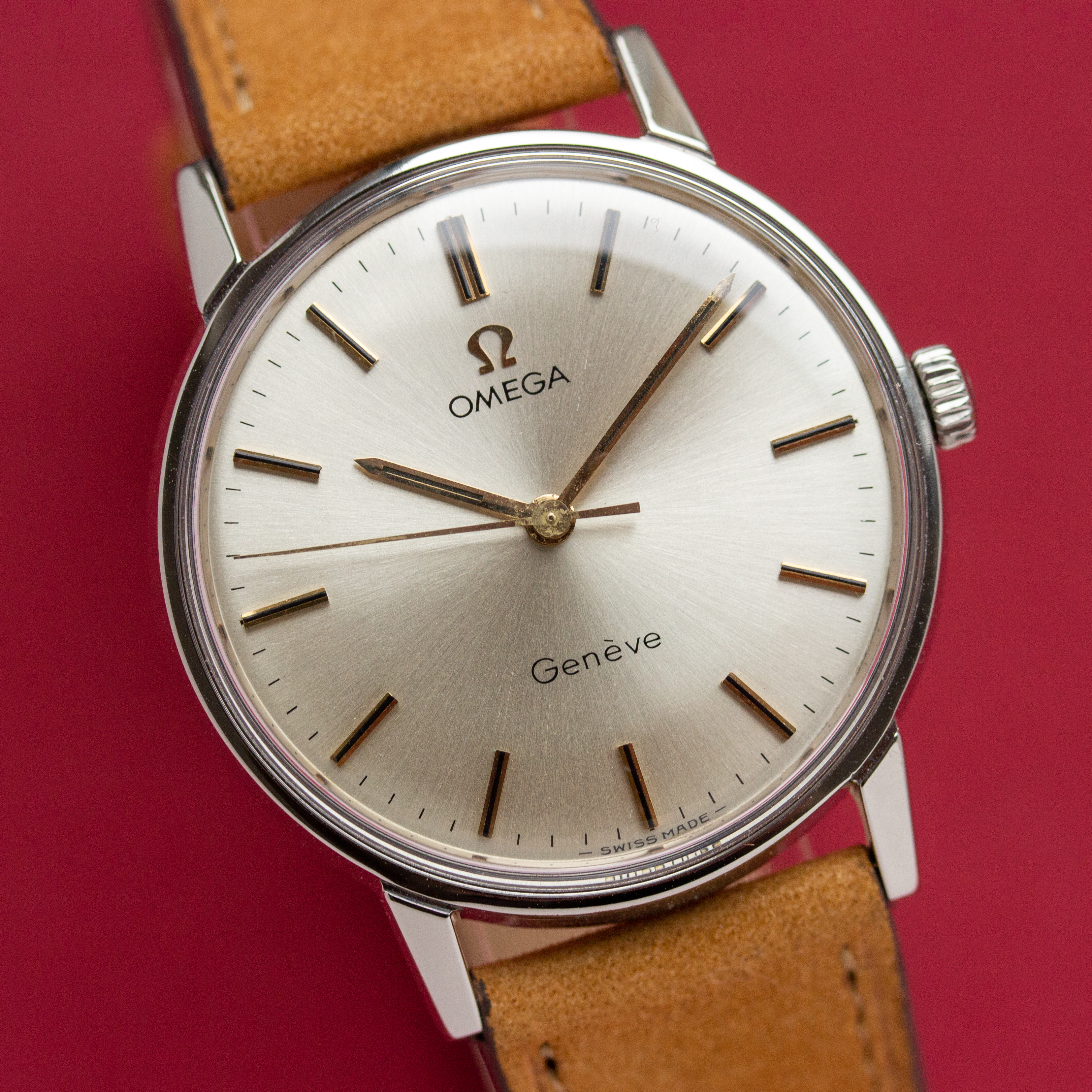 Vue de Omega Genève Réf 135.011 Seahorse Case from 1965