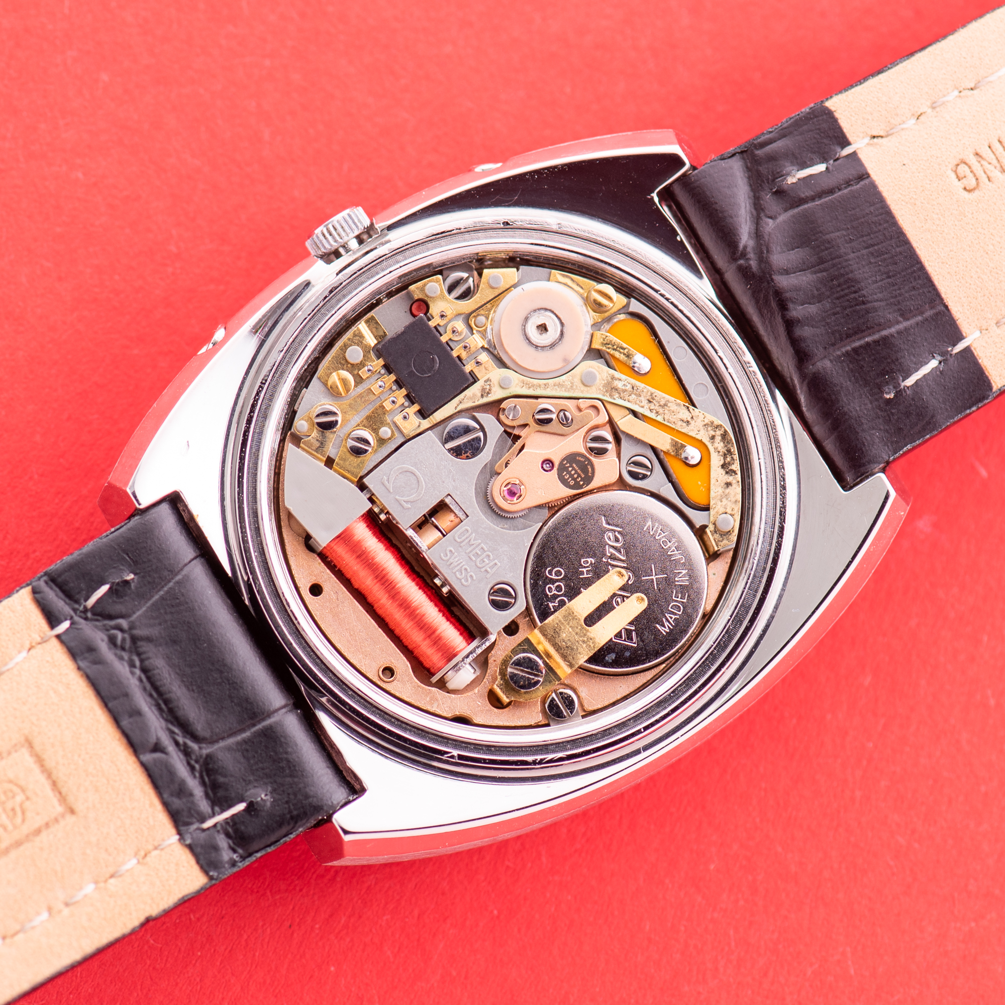 Vue de Omega Genève Megaquartz 32 KHz Day Date Réf 196.0030
