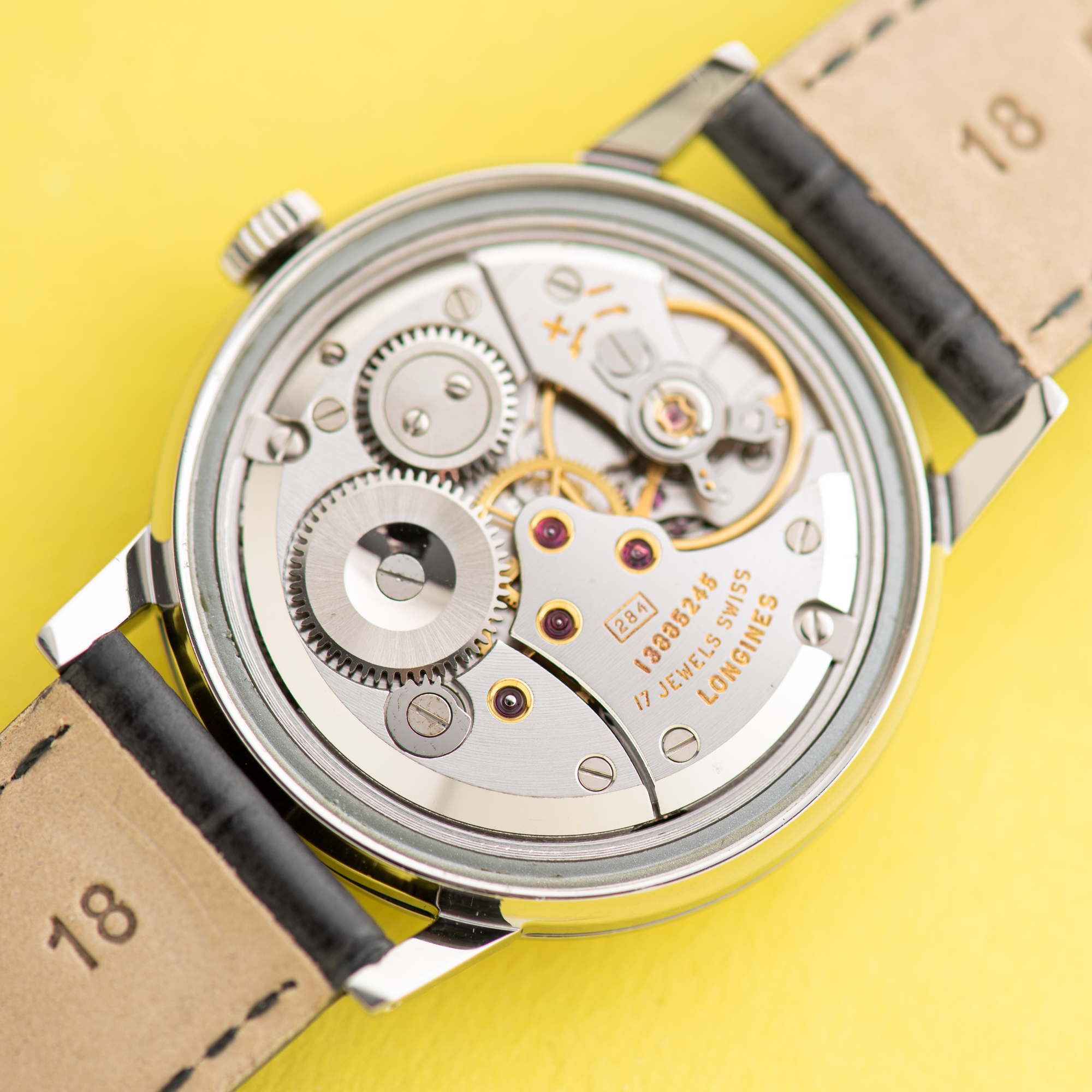 Vue de Longines Sport Chief Cal 284 Réf 7272