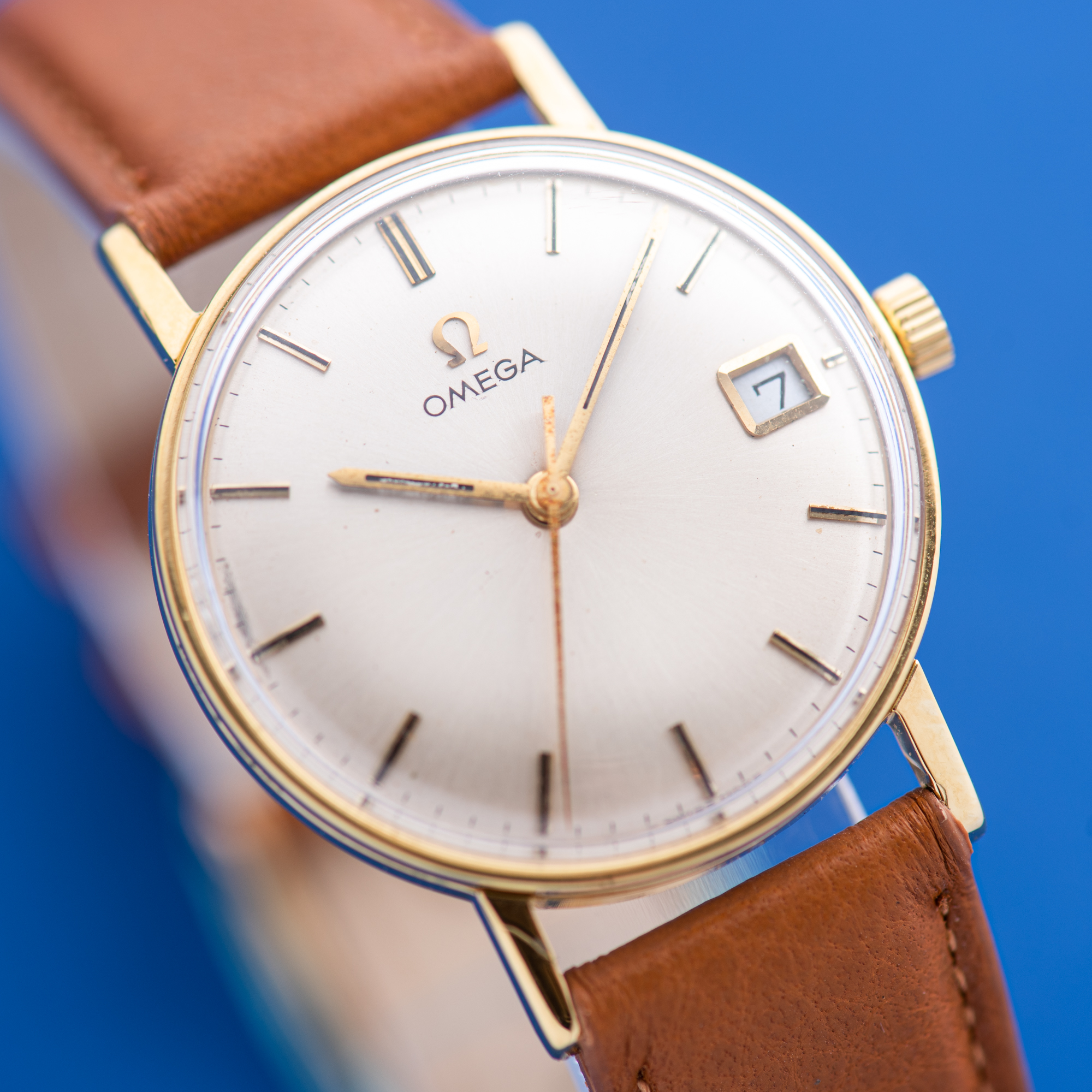 Vue de Omega Dress Centre Seconds Cal 611 Réf 132.004