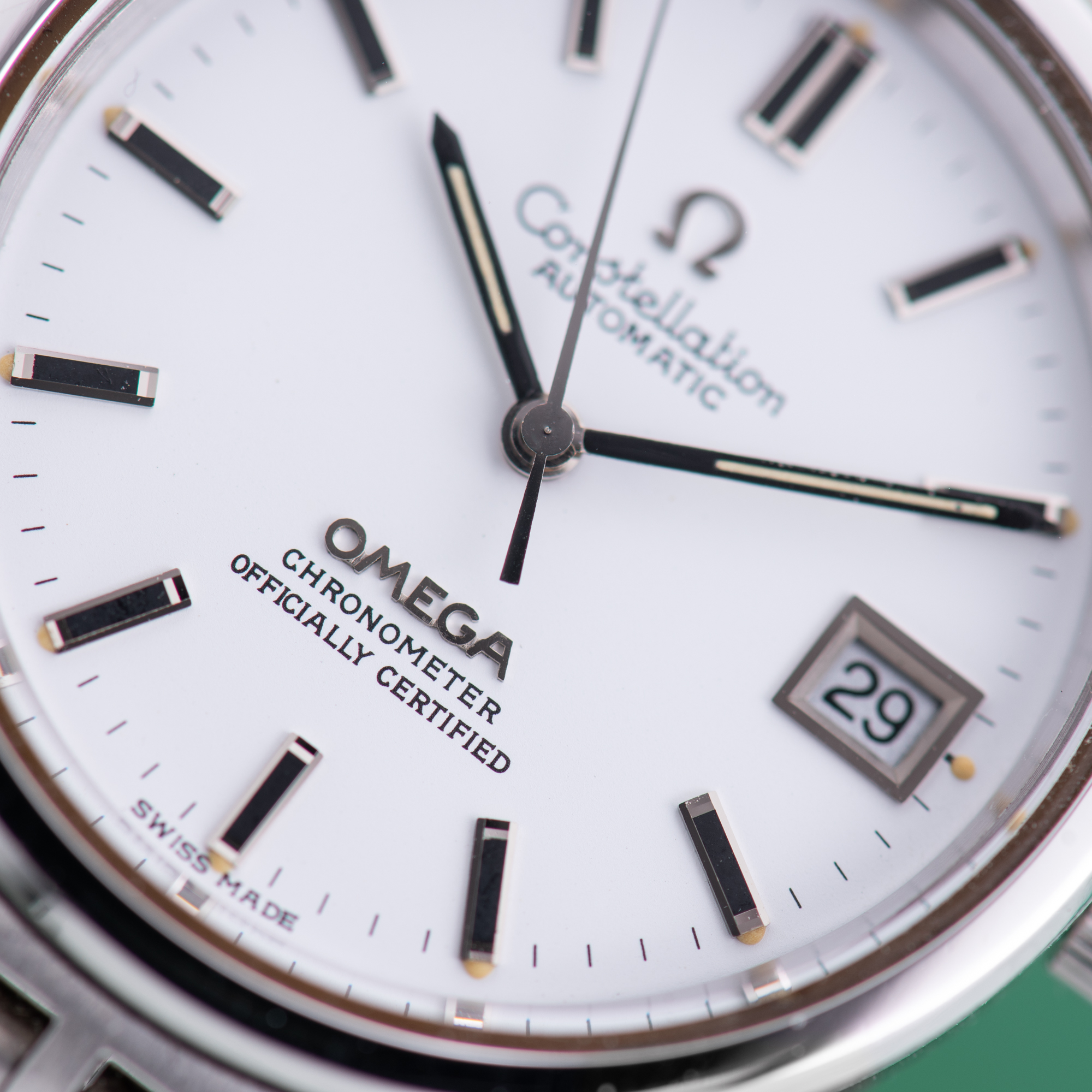 Zicht op Omega Constellation Automatische Japanse binnenlandse markt JDM Ref 1680055