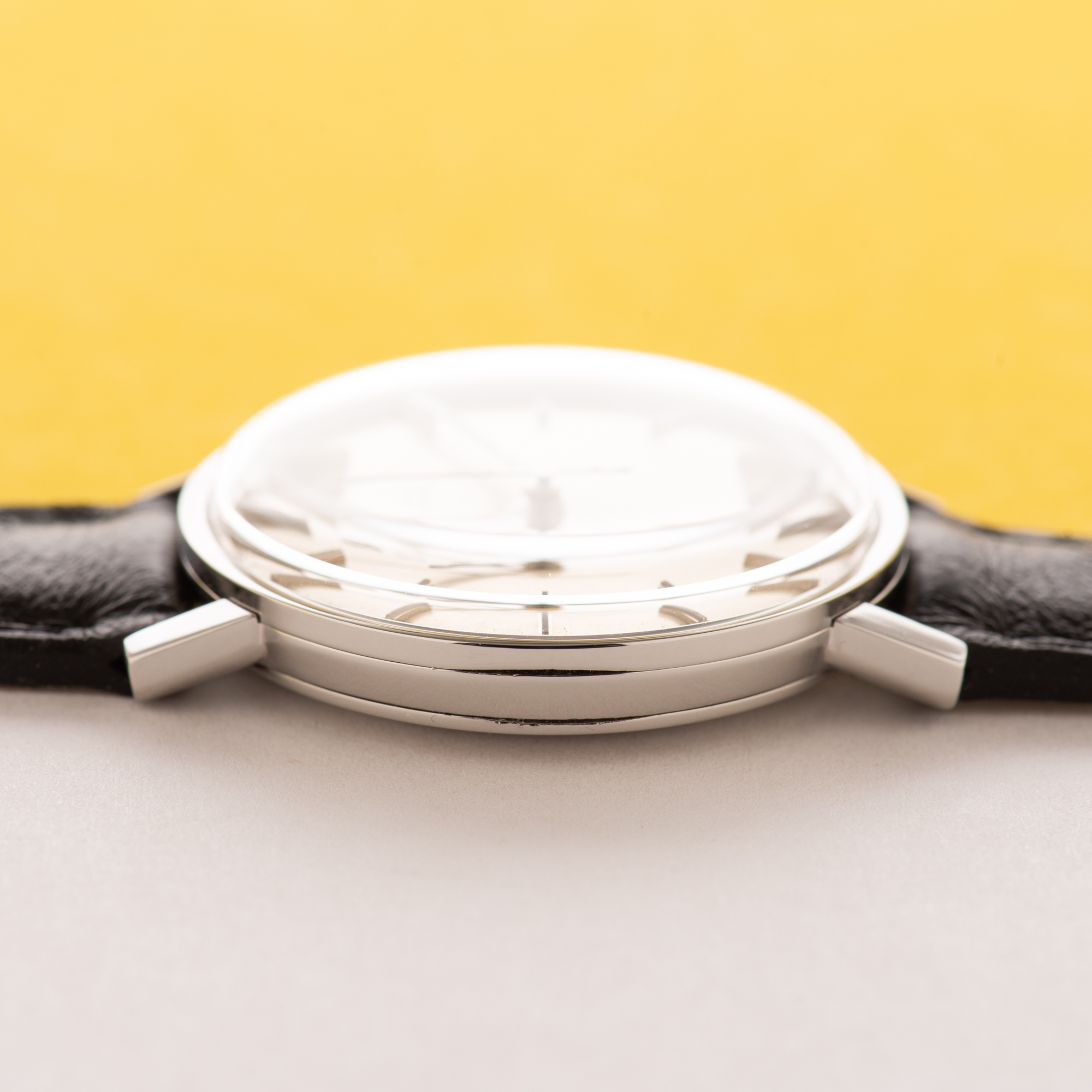 View of Omega Automatic Dress Watch Steel from 1965 Ref 161.009