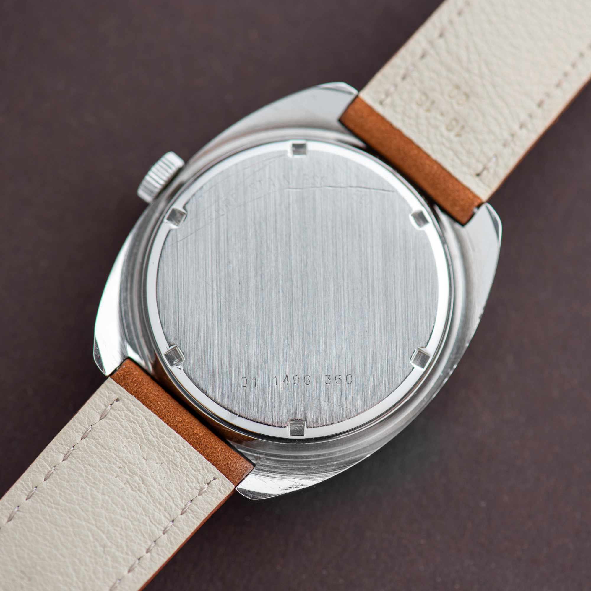 Zicht op Zenith Sporto Mat Black Tritium Dial Réf 01 1496 360