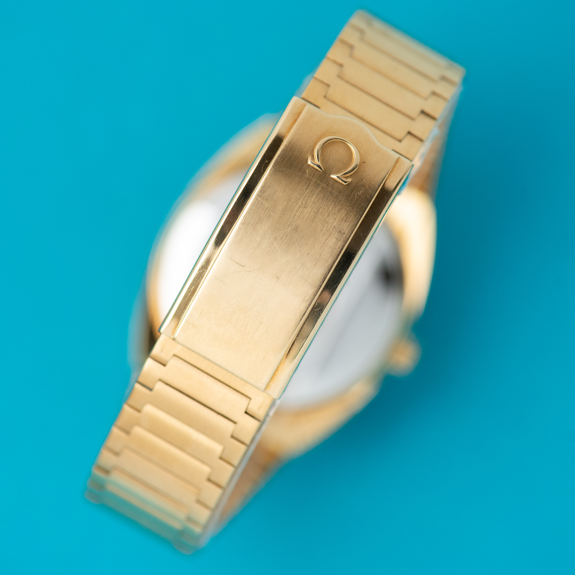 Vue de Omega Seamaster Automatic Date Réf 366.0843 from 1977 NOS