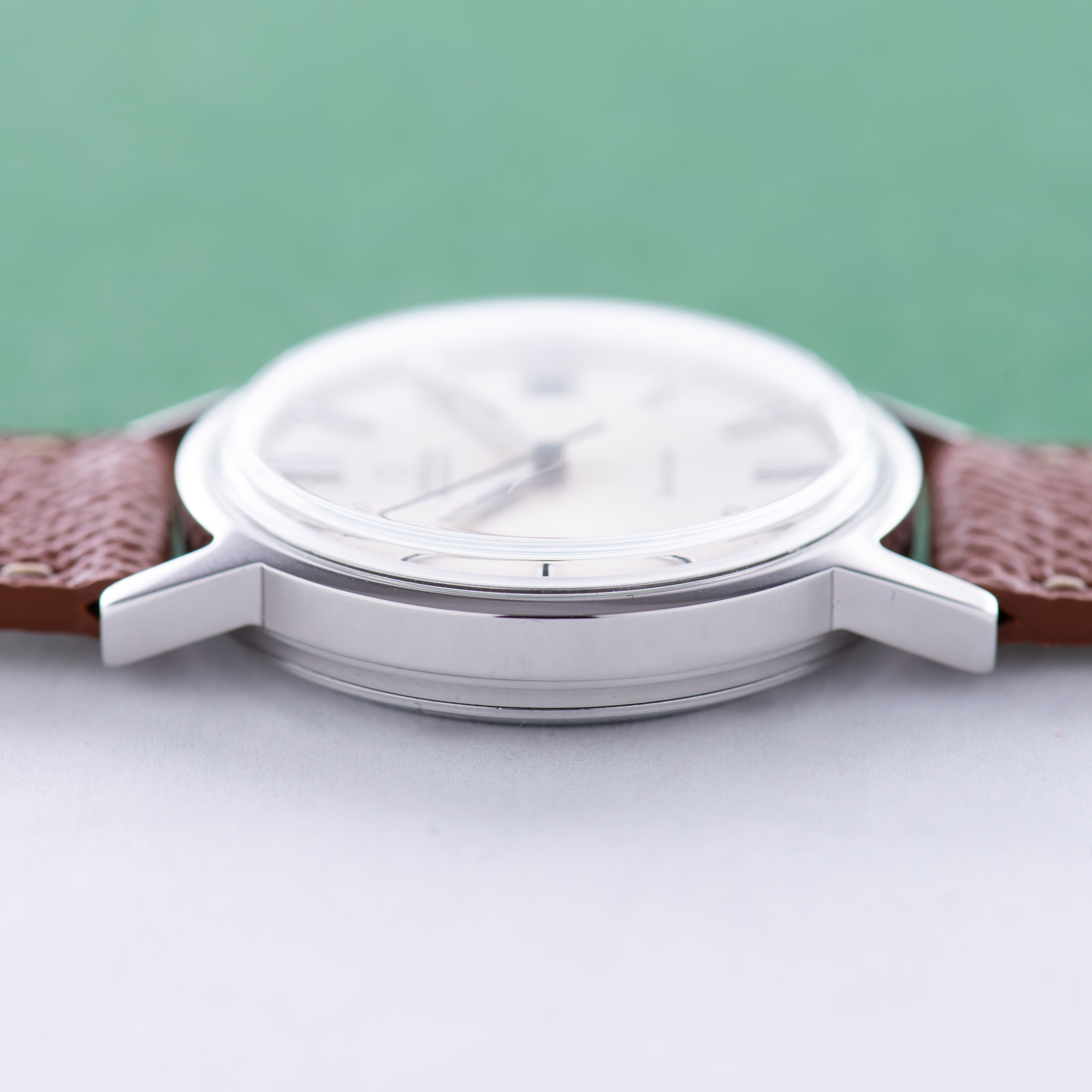 View of Omega Geneva Automatic Date From 1972 Ref 166.0163