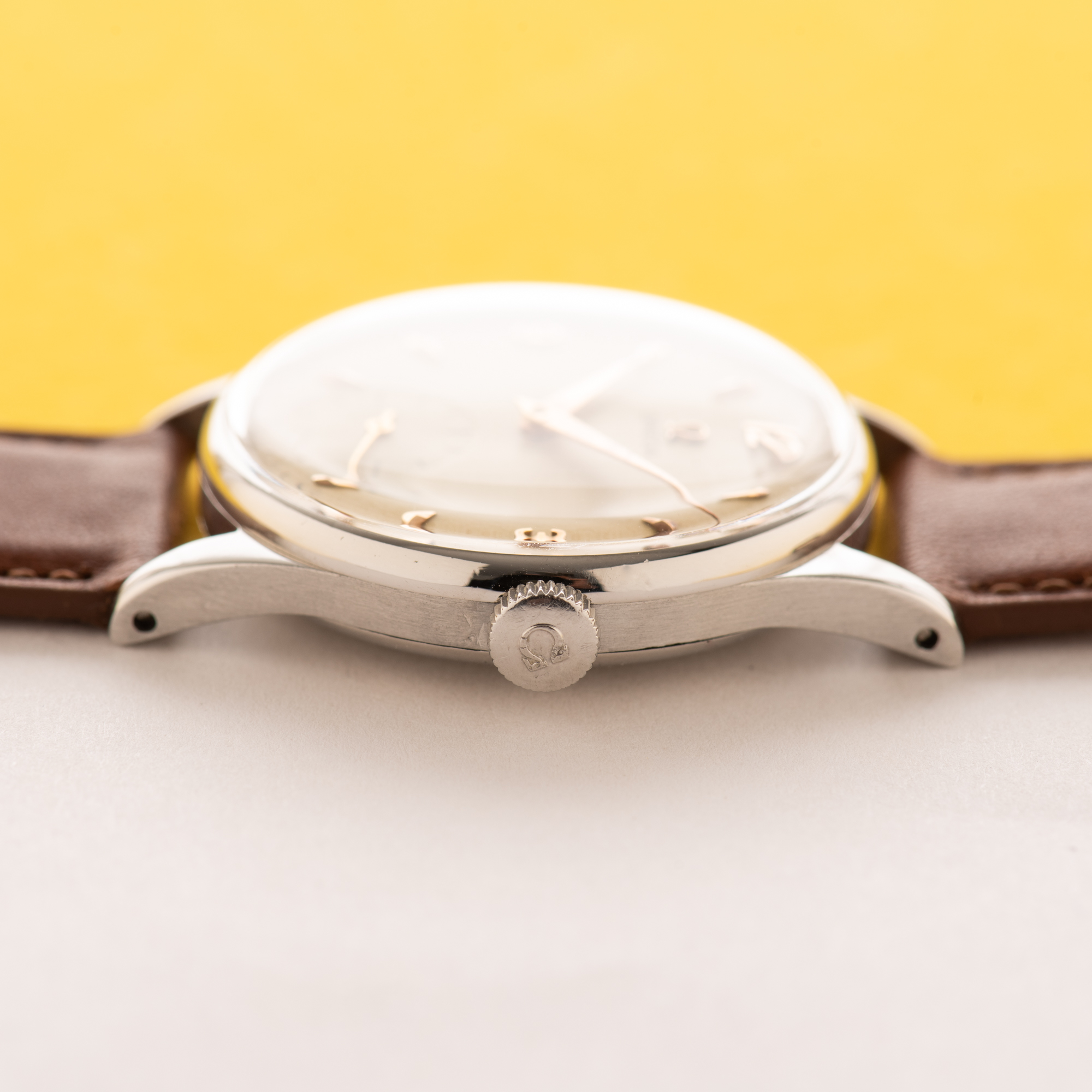 Zicht op Omega Jurk Kleine Seconden Cal 265 vanaf 1950 Ref 2540