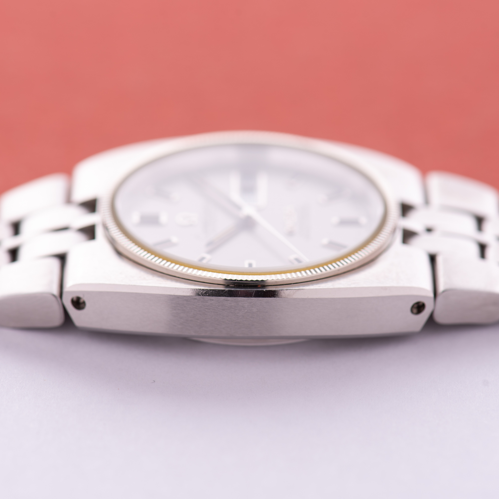 View of Omega Constellation Day Date (North) Korea Day from 1972 Ref 168.0054