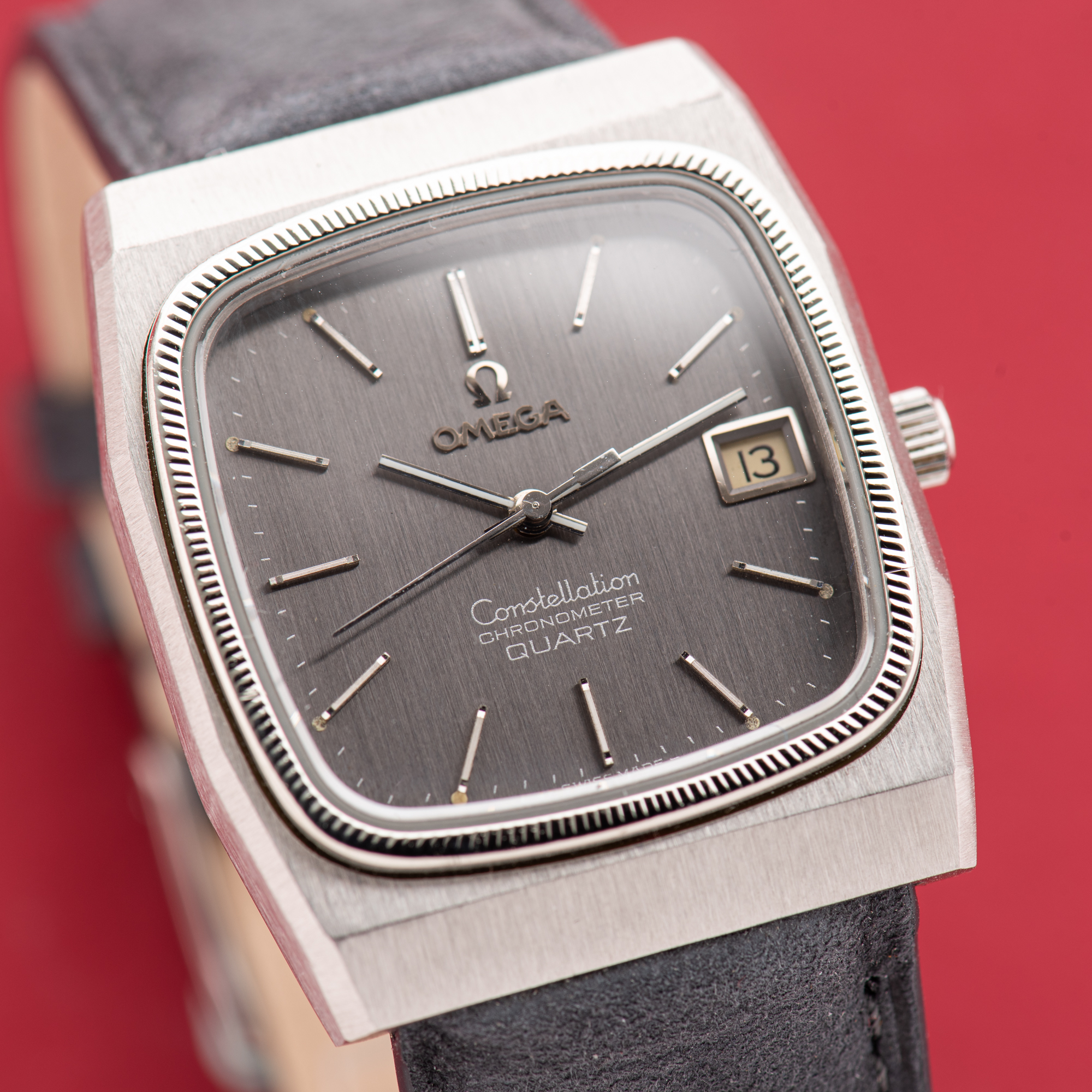 View of Omega Constellation Chronometer Quartz Cal 1343 Réf 198.0112
