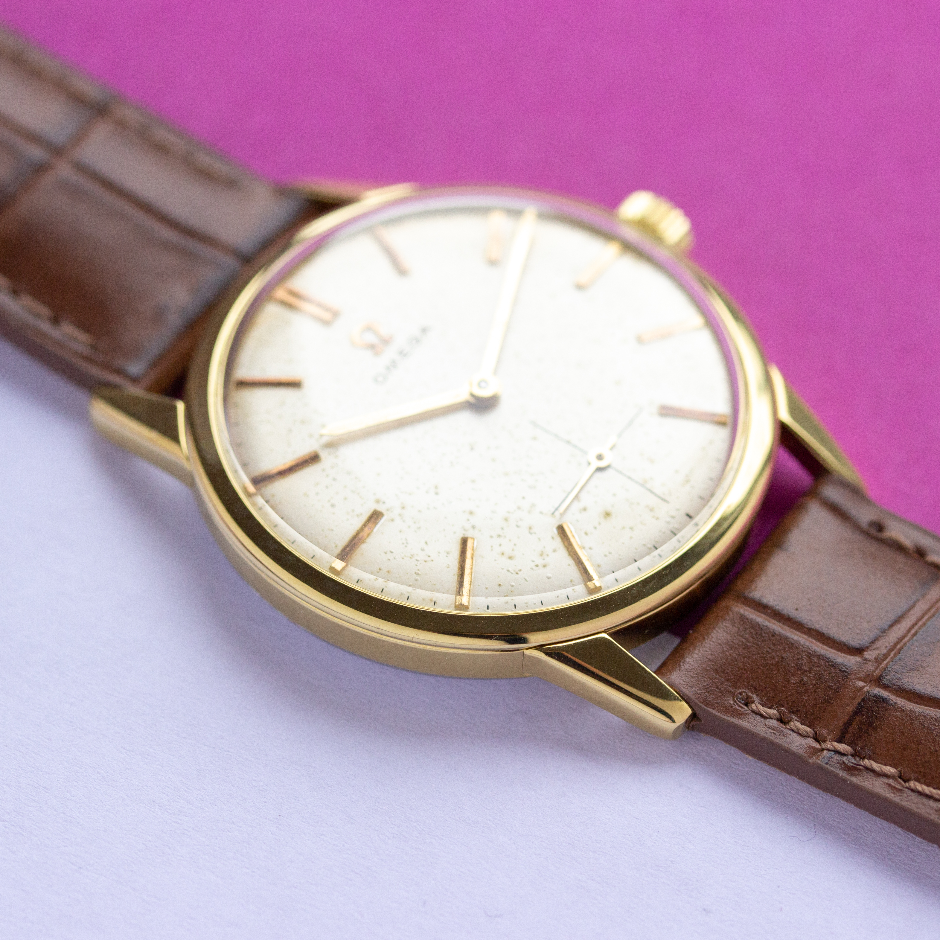 Zicht op Omega Dress sub second cal 269 Réf 14713