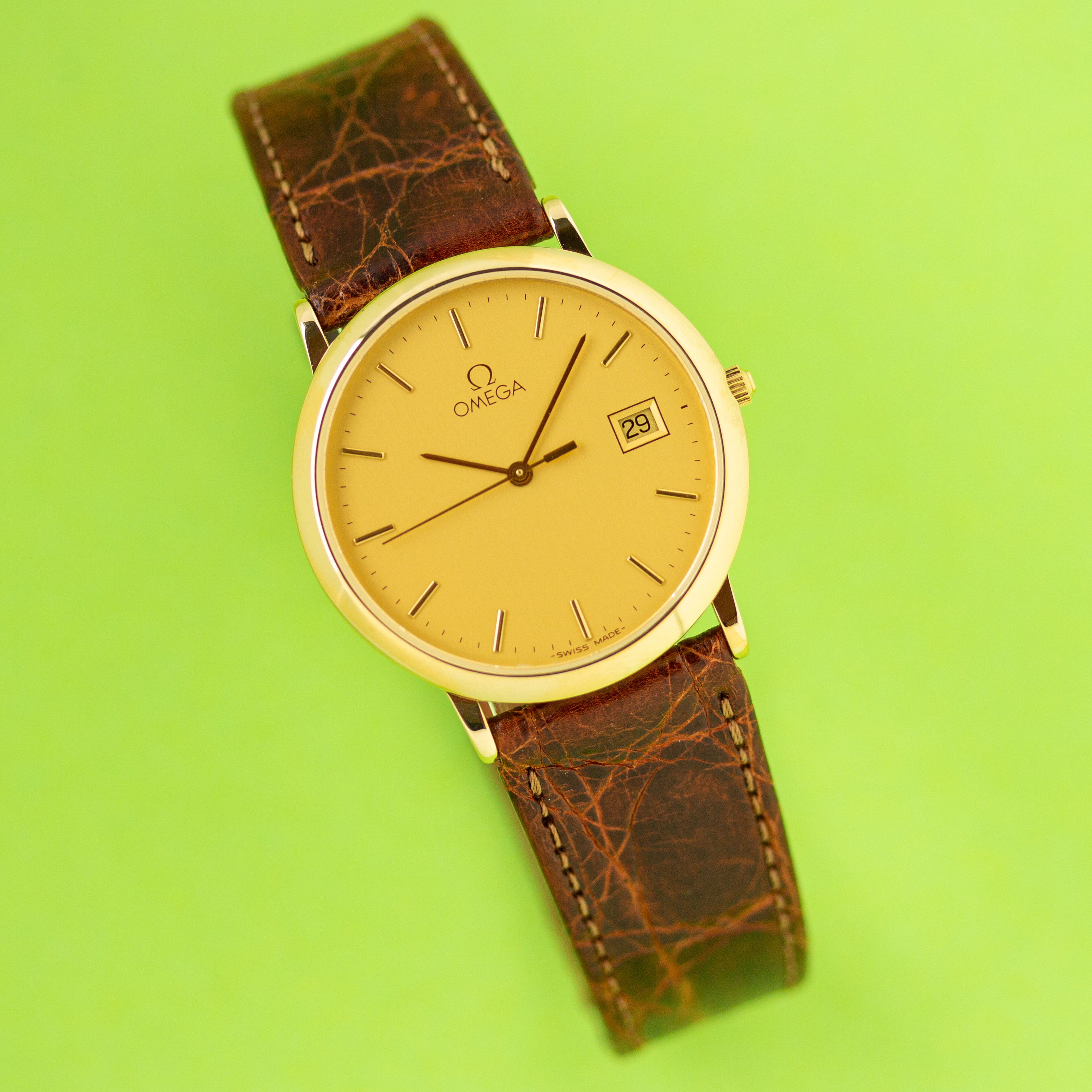 Vue de Omega De Ville Quartz Full Set 1998