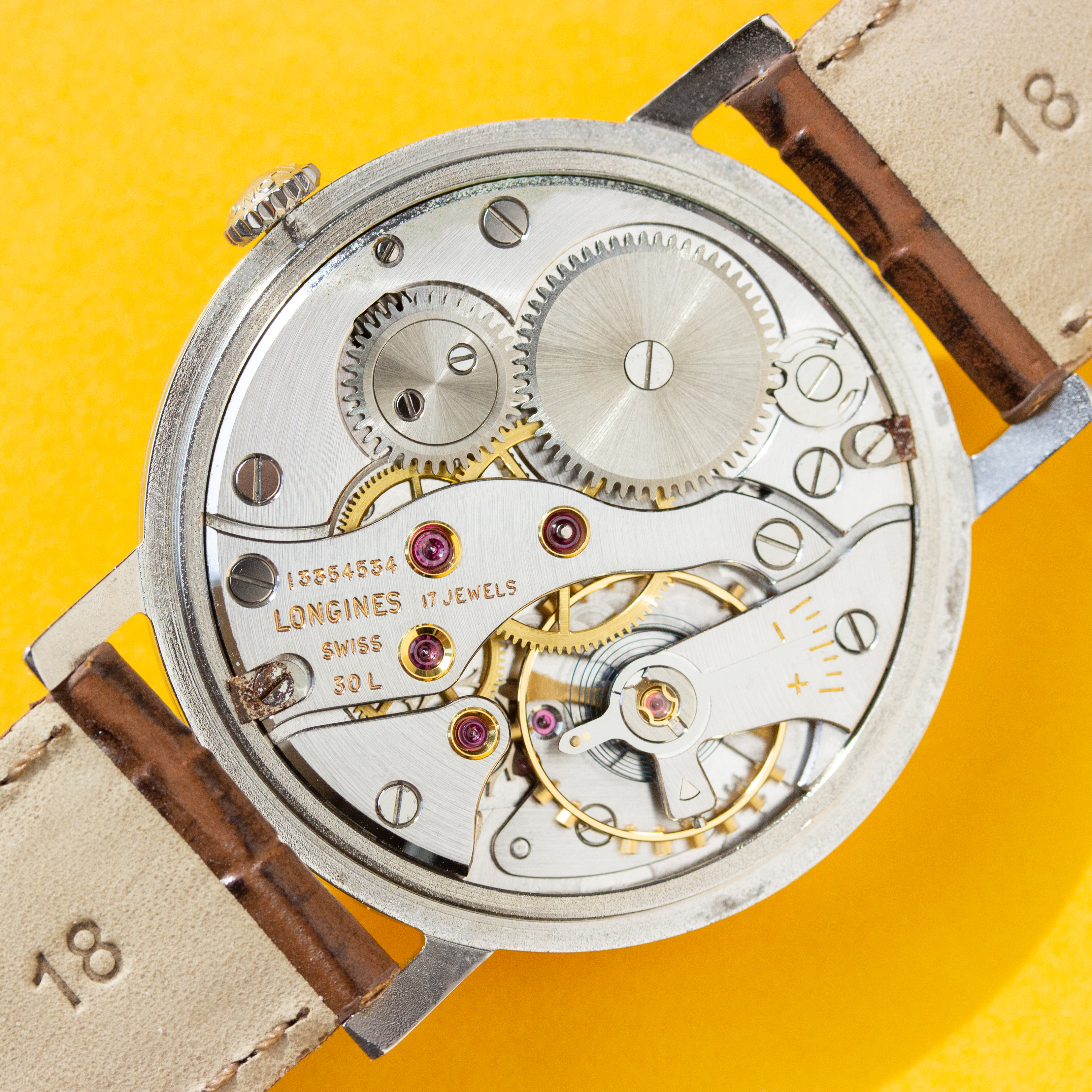 Vue de Longines Dress Sub Second 30L Réf 8903