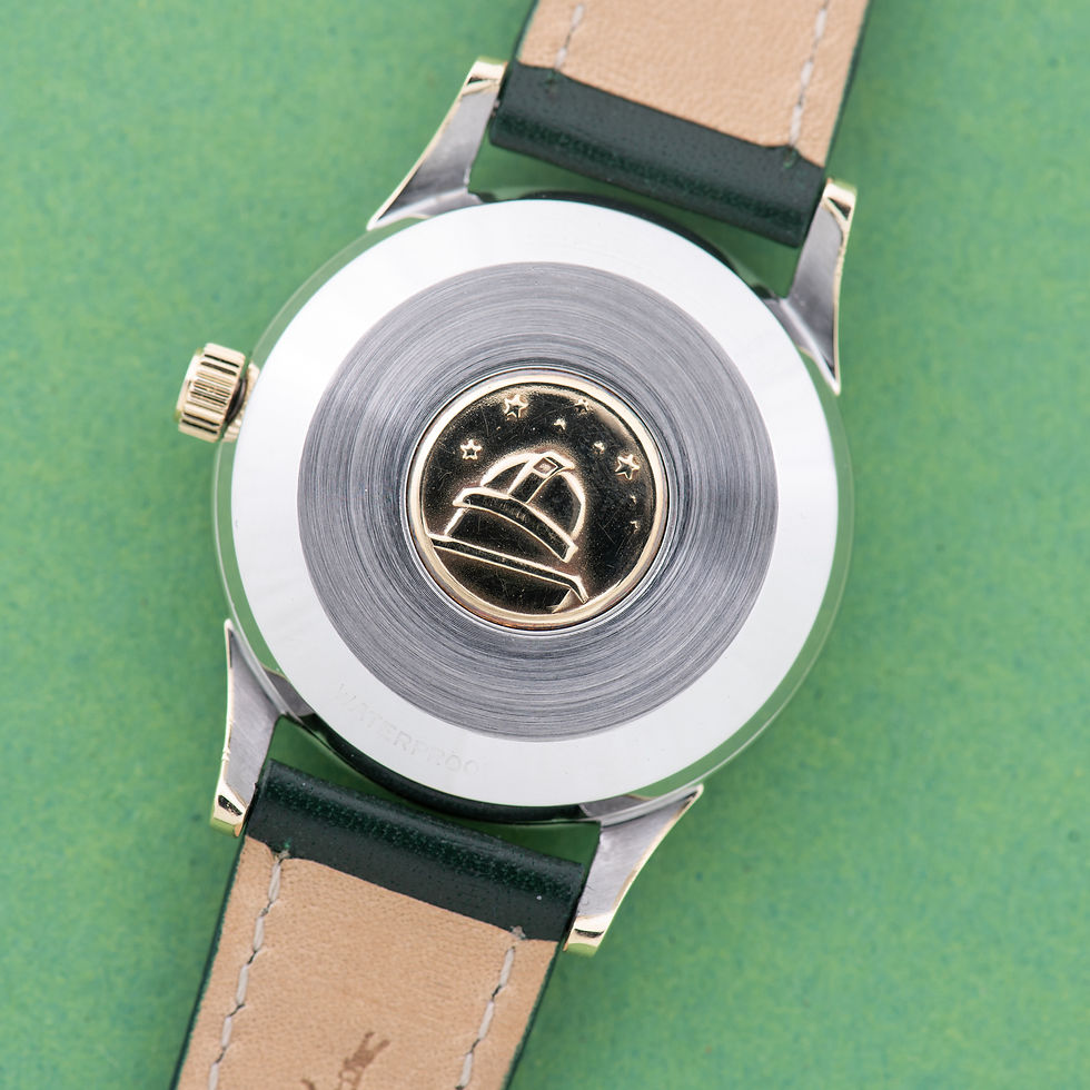 Thumbnail: Omega Constellation Calendar 18K Gold/Steel Cal 504 from 1959 Réf 2943