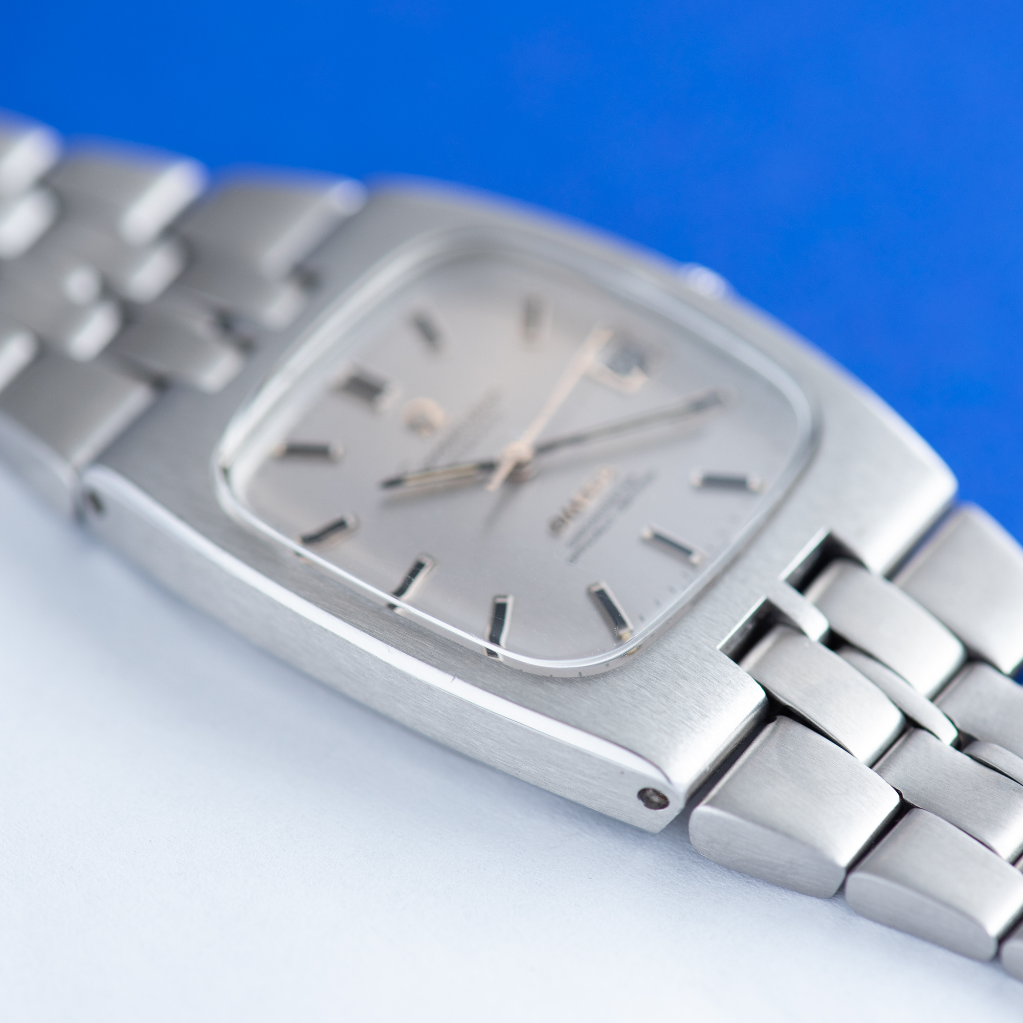 Vue de Omega Constellation Automatc Acier Réf 168.059