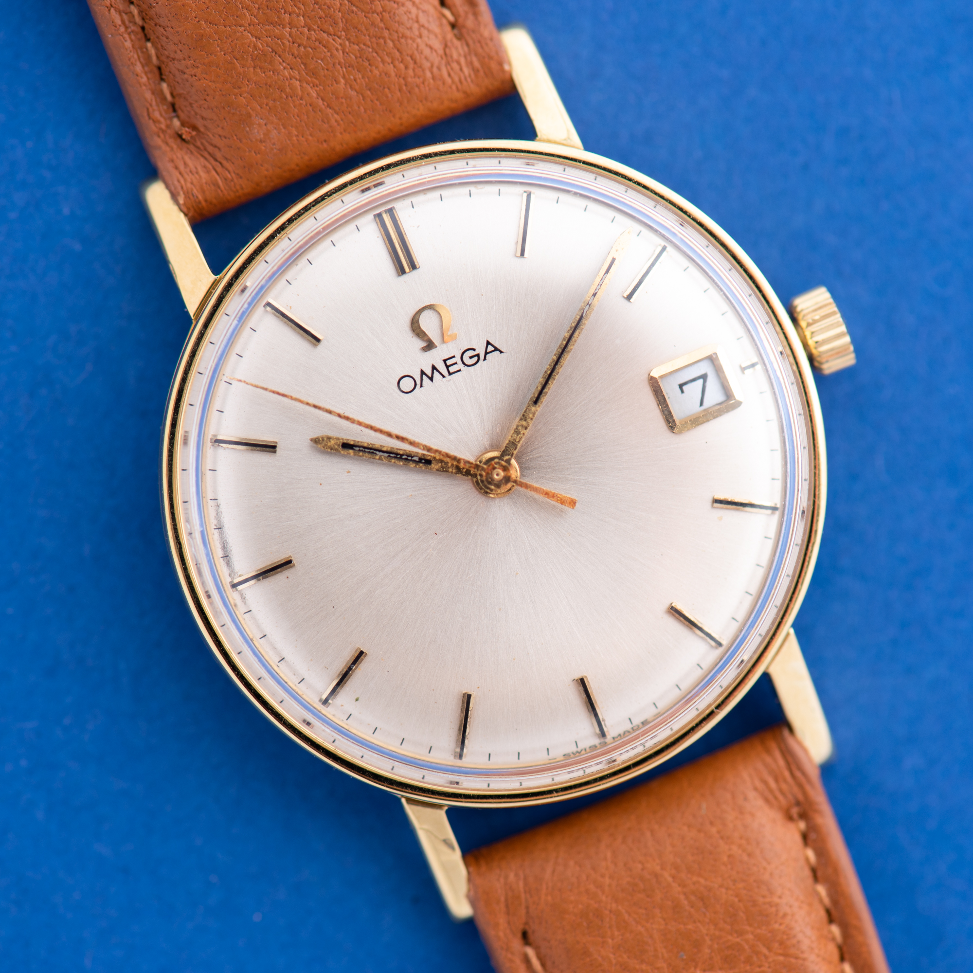 Vue de Omega Dress Centre Seconds Cal 611 Réf 132.004