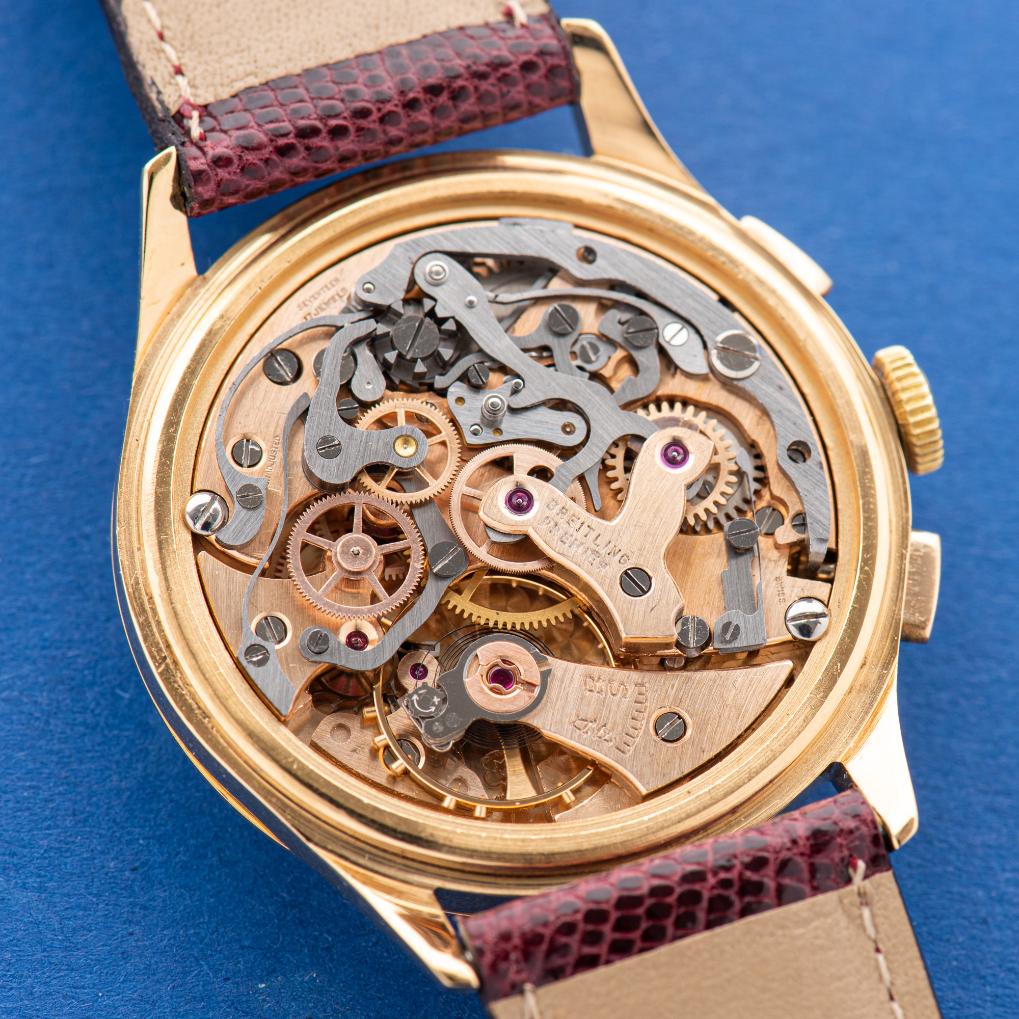 View of Breitling Premier Oversize Chronograph Venus 178 Réf 734