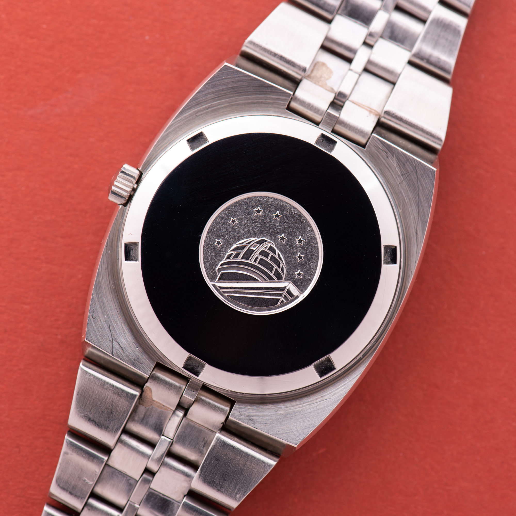 View of Omega Constellation Day Date (North) Korea Day from 1972 Ref 168.0054