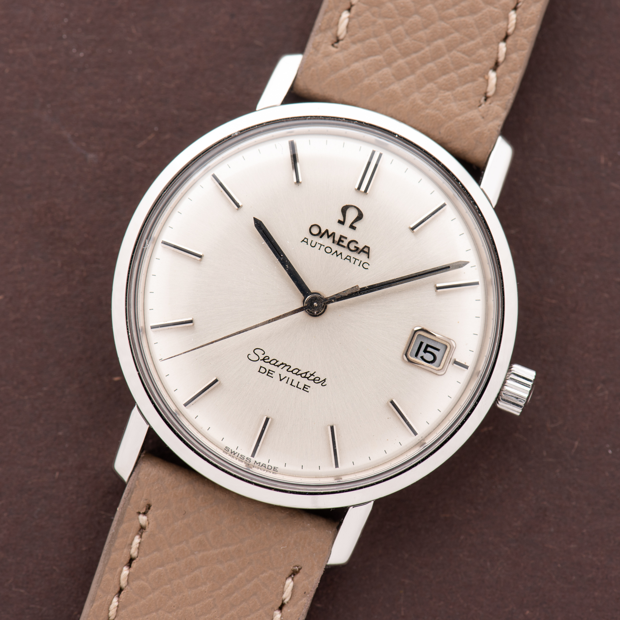 View of Omega Seamaster De Ville Automatic Date Réf 166.020