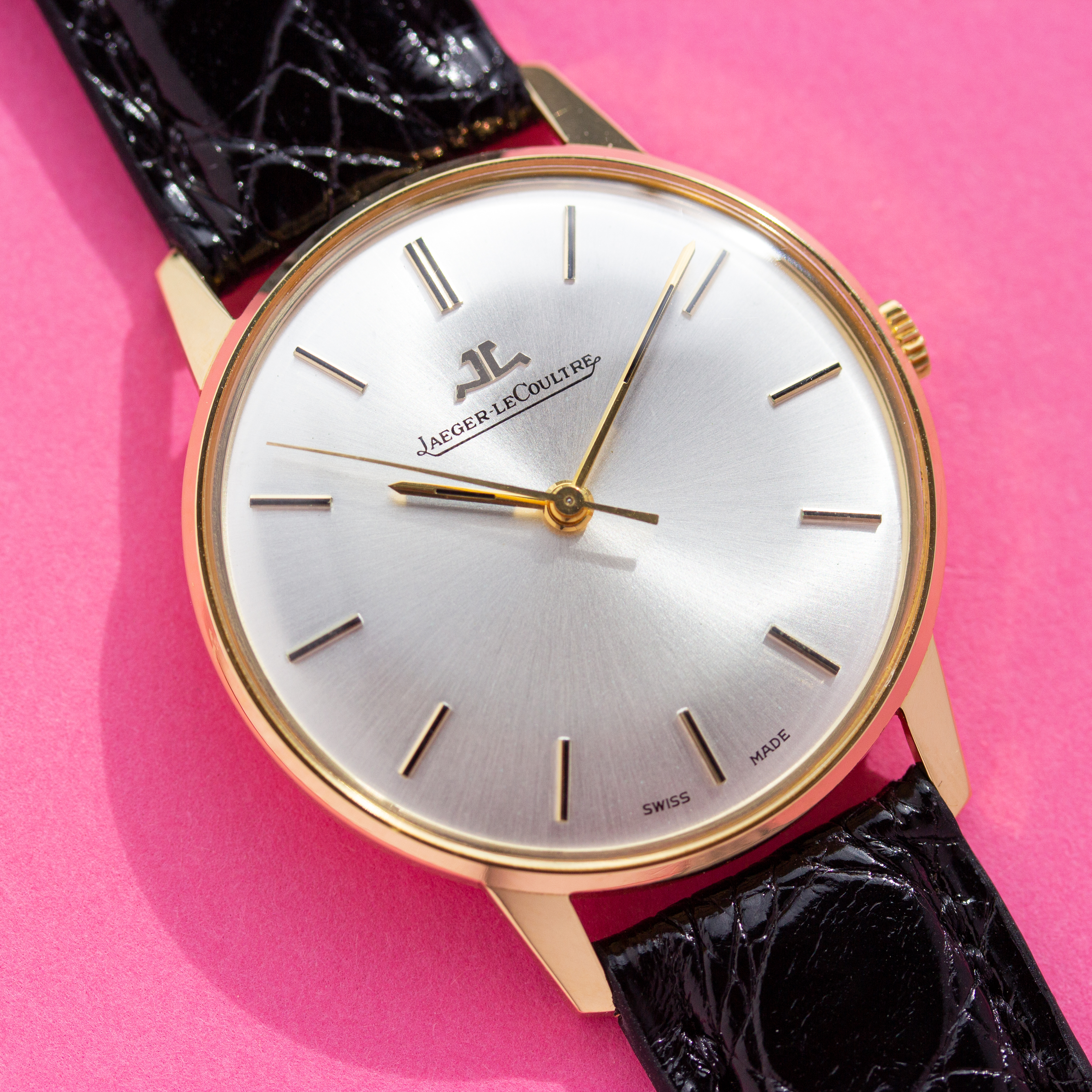 View of Jaeger LeCoultre Dress centre seconds