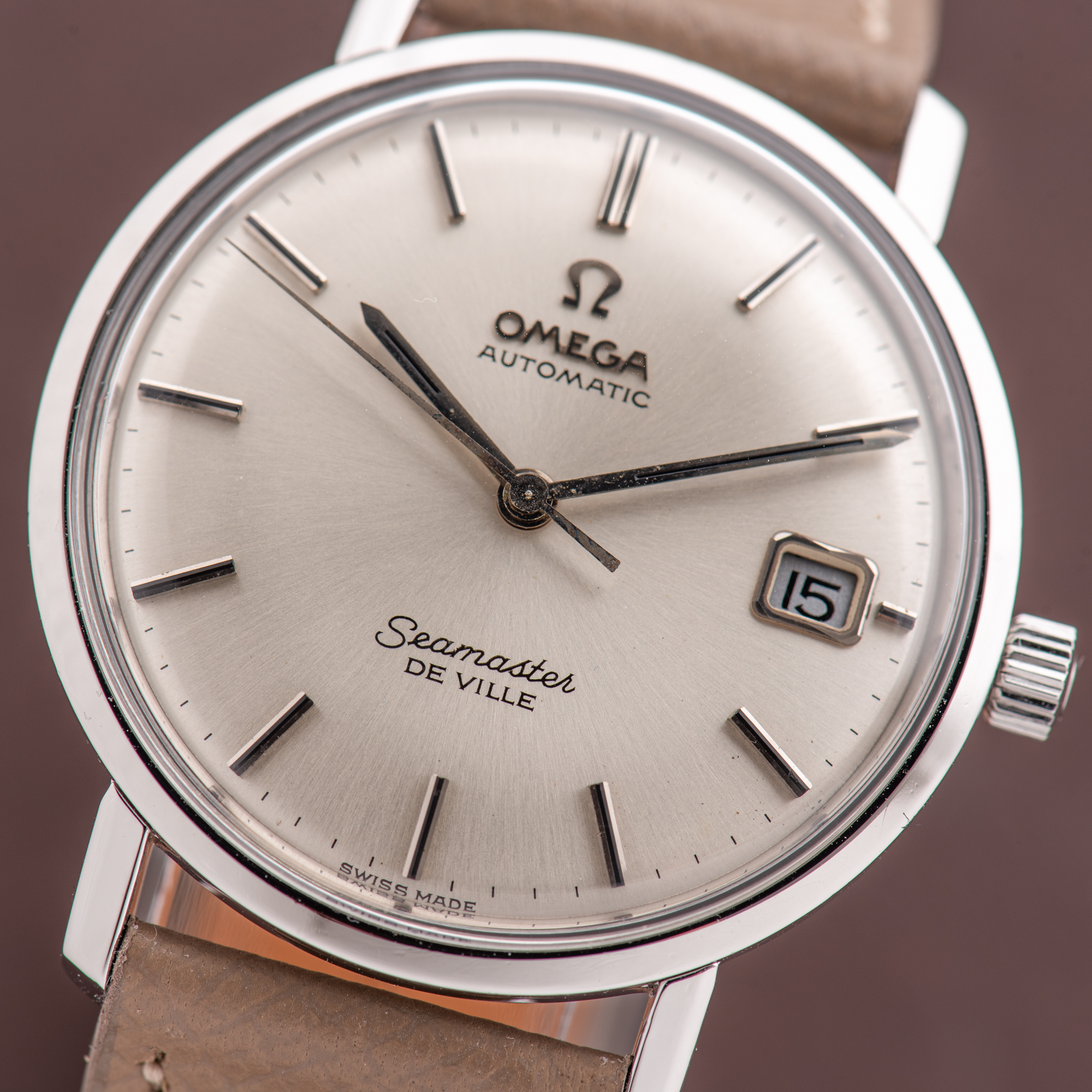 View of Omega Seamaster De Ville Automatic Date Réf 166.020