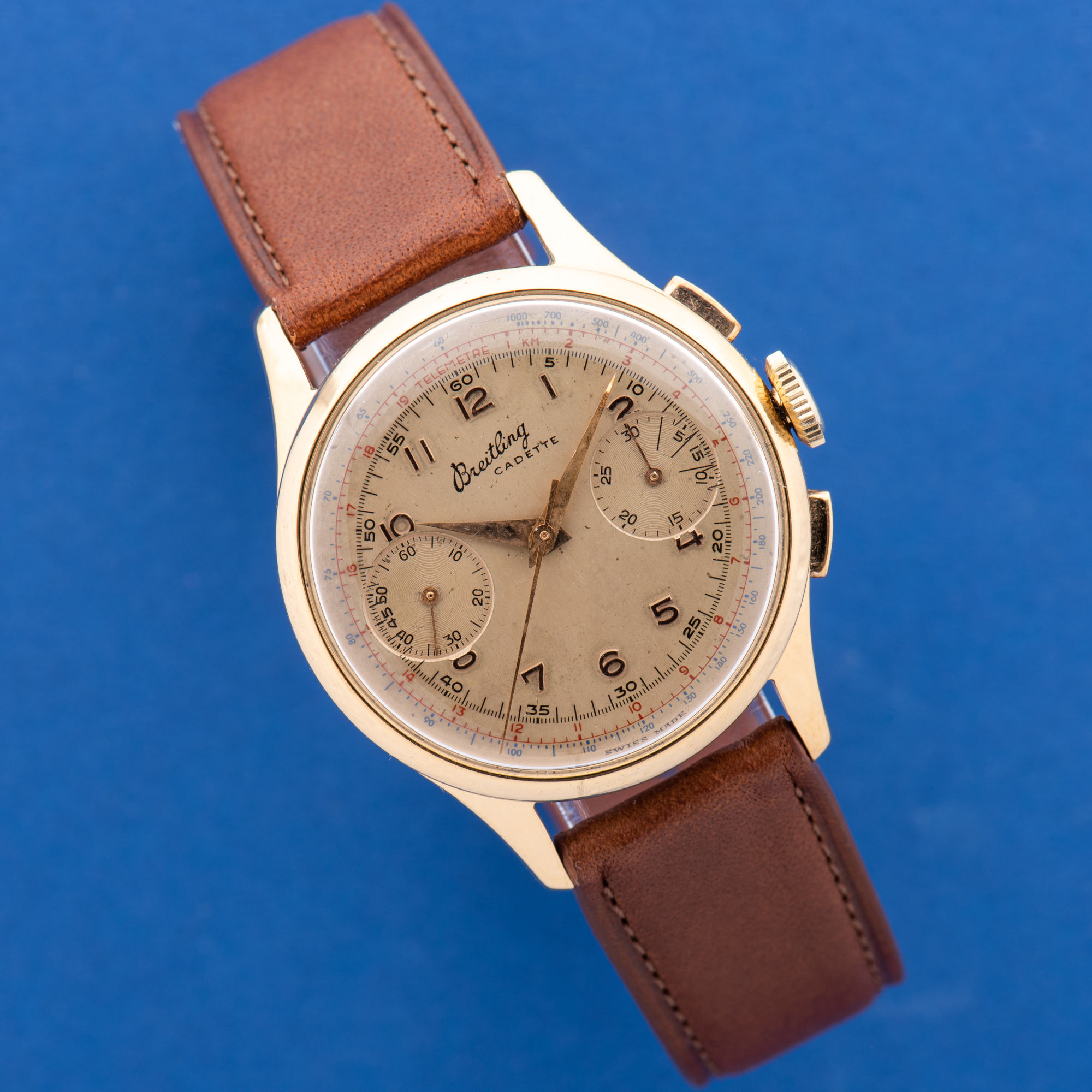 Breitling Cadette Chronograph Venus 188 Réf 1189