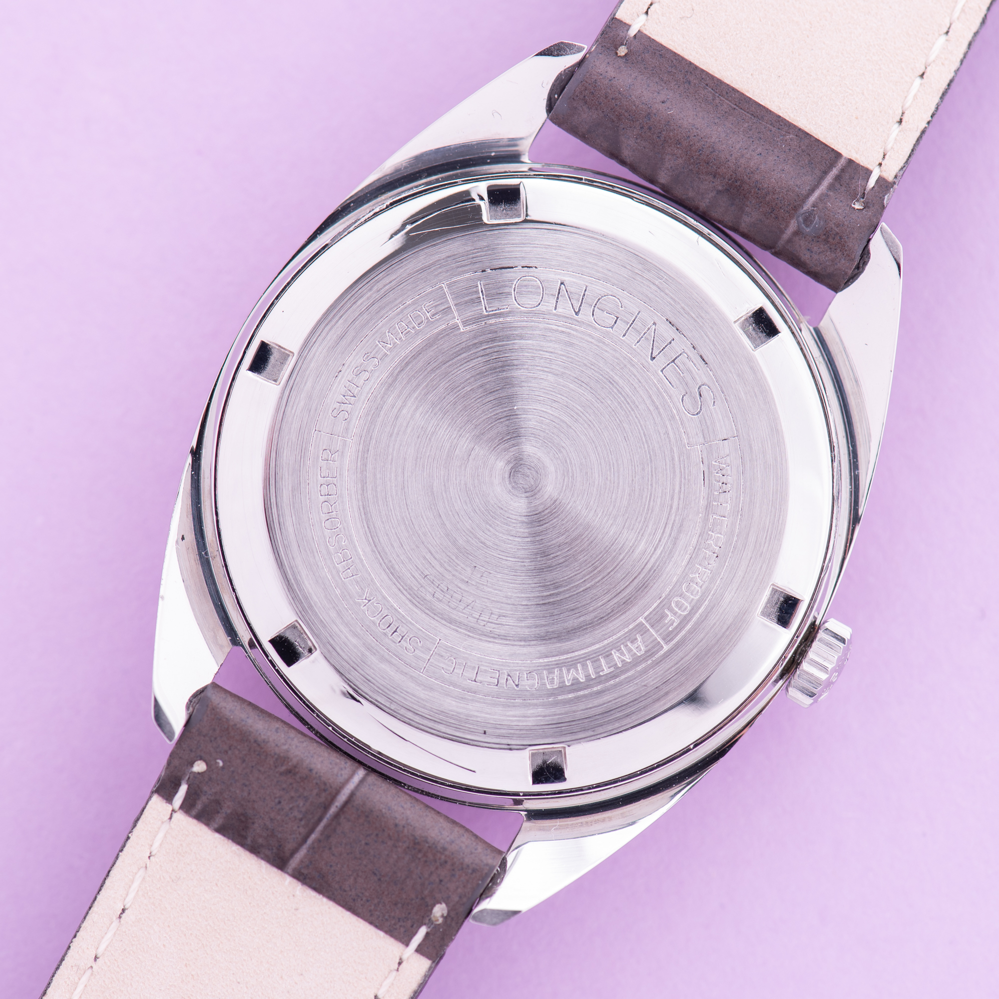 View of Longines Dress Watch Centre Seconds Cal 285 Ref 7912