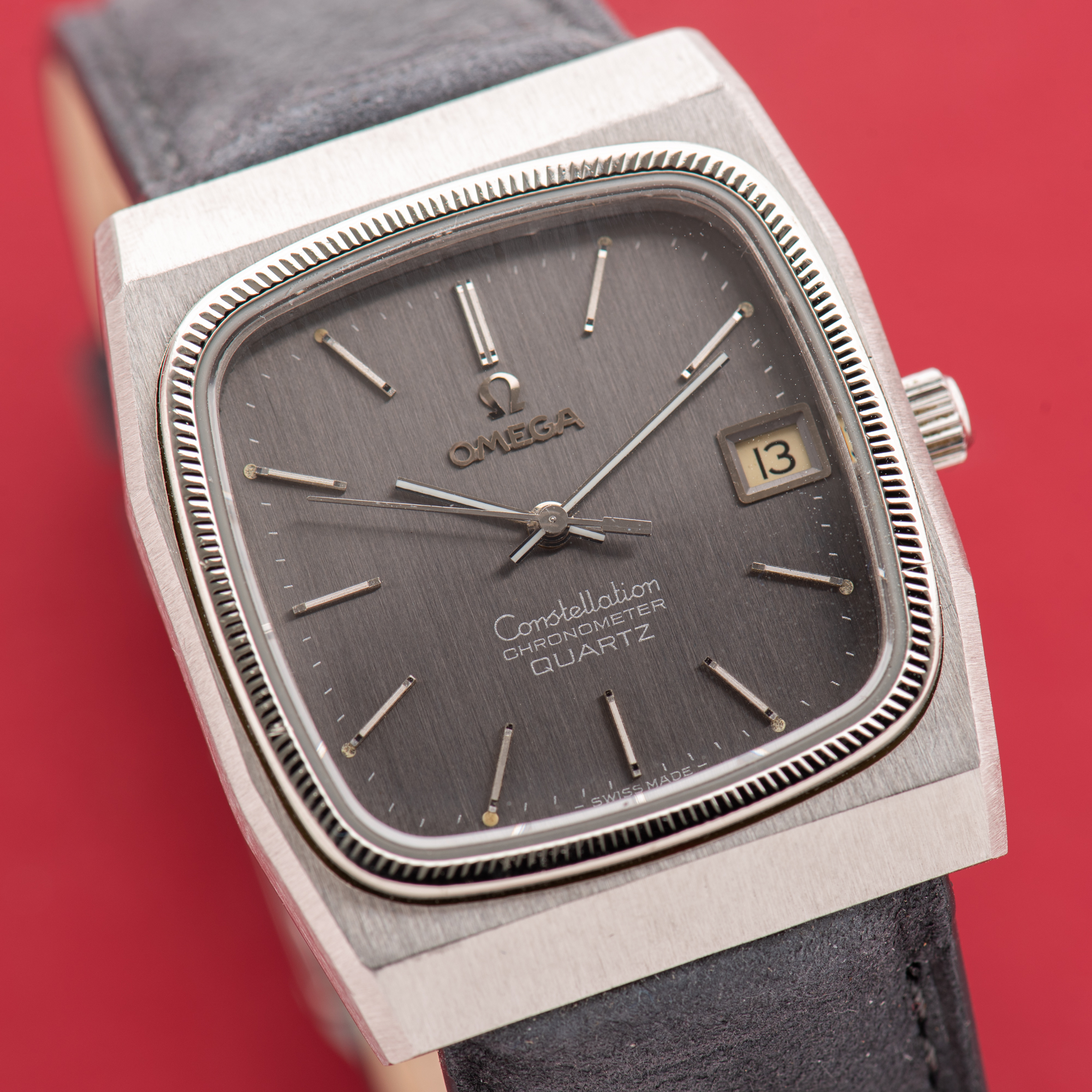 View of Omega Constellation Chronometer Quartz Cal 1343 Réf 198.0112