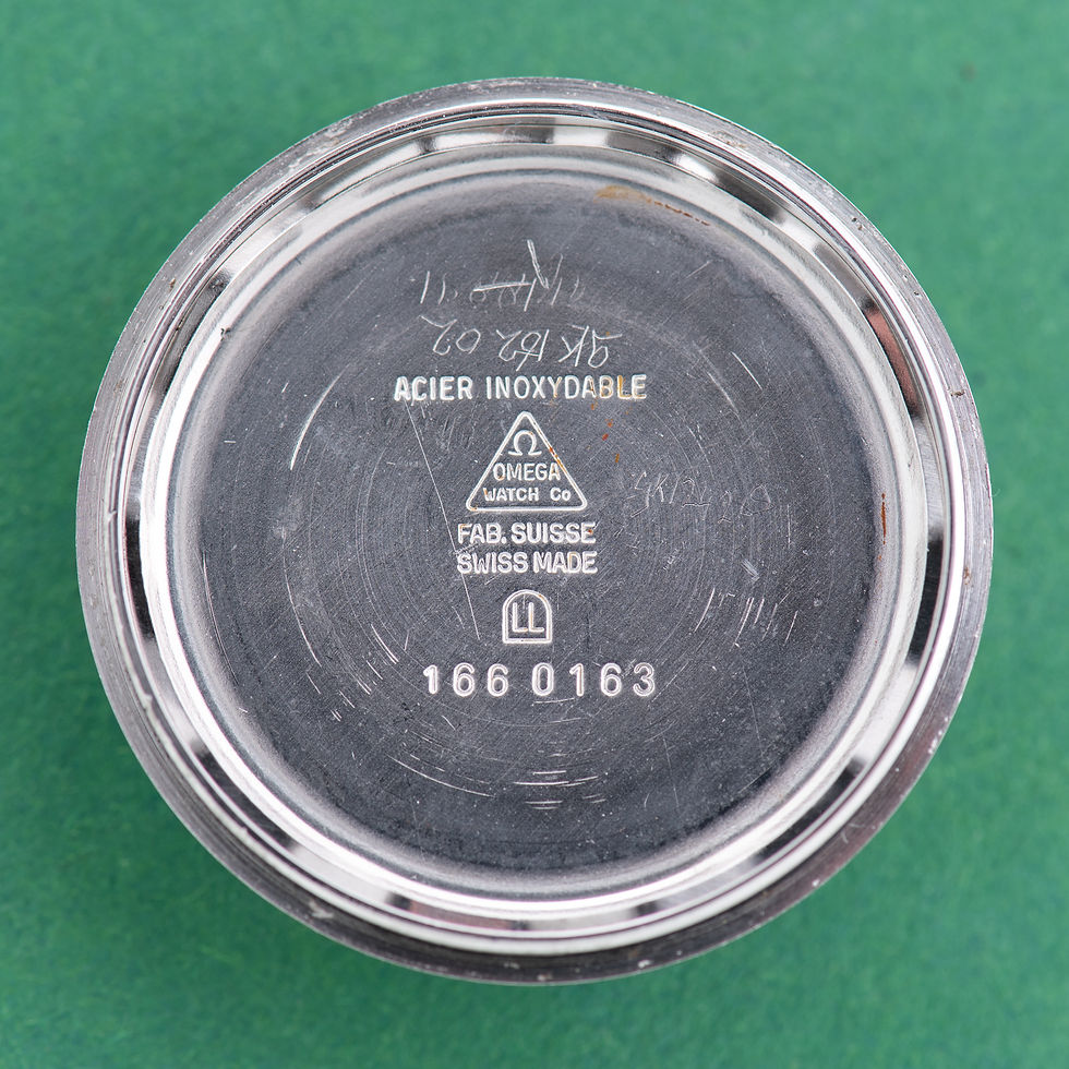 Miniature : Omega Genève Automatic Date Blue Patina from 1973 Réf 166.0163