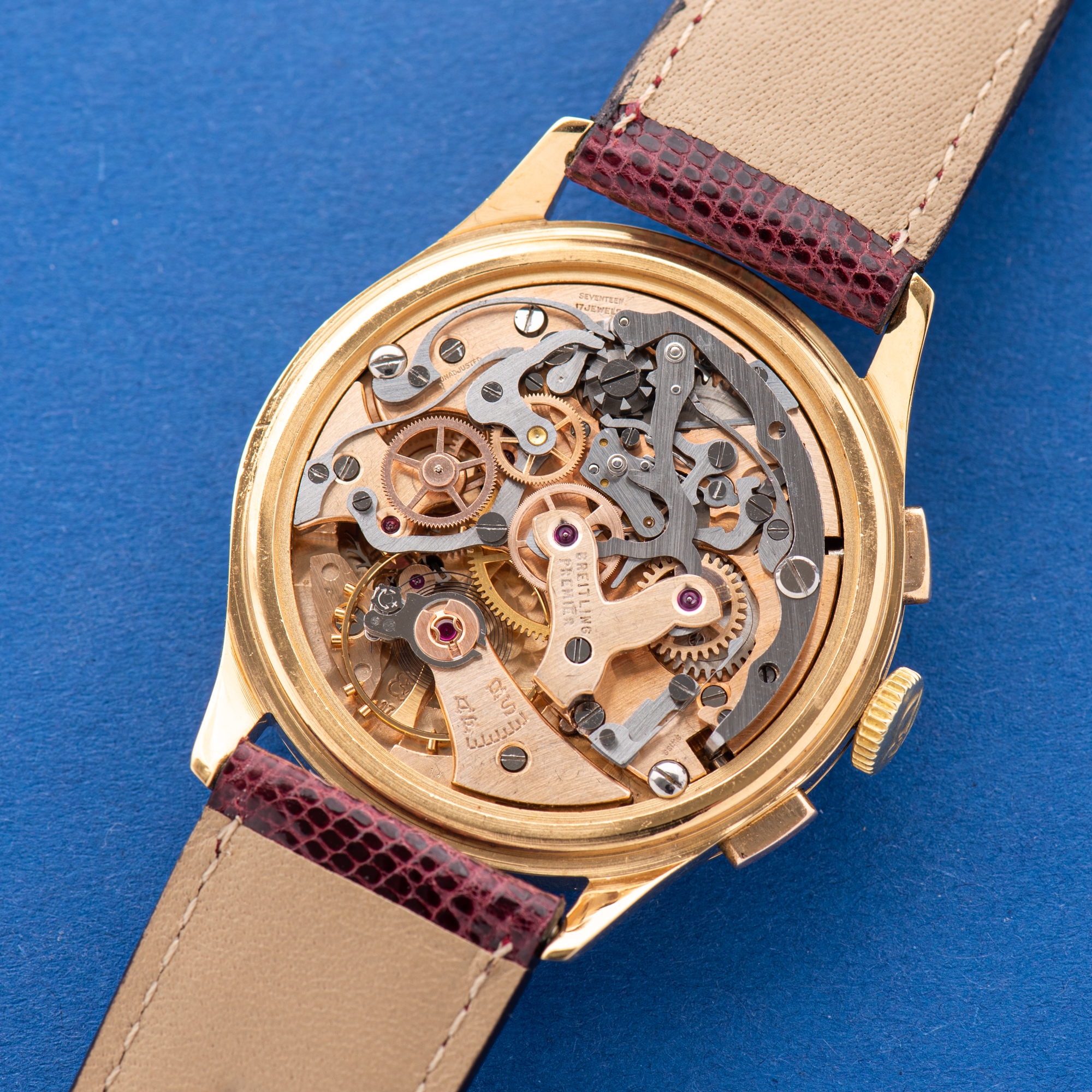 View of Breitling Premier Oversize Chronograph Venus 178 Réf 734