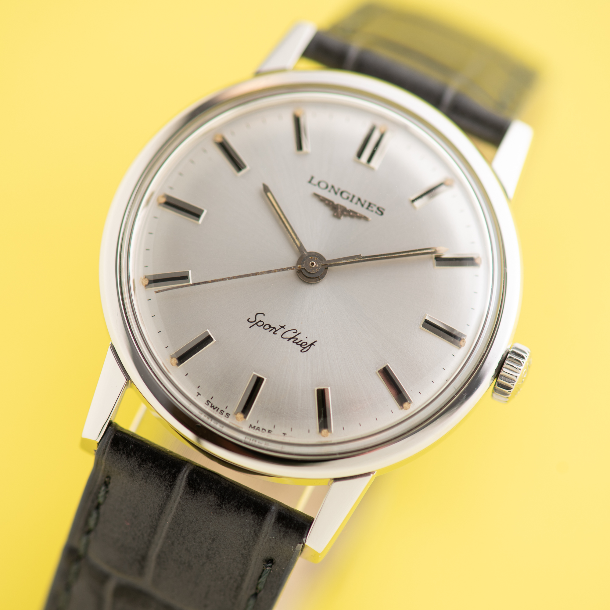 Vue de Longines Sport Chief Cal 284 Réf 7272
