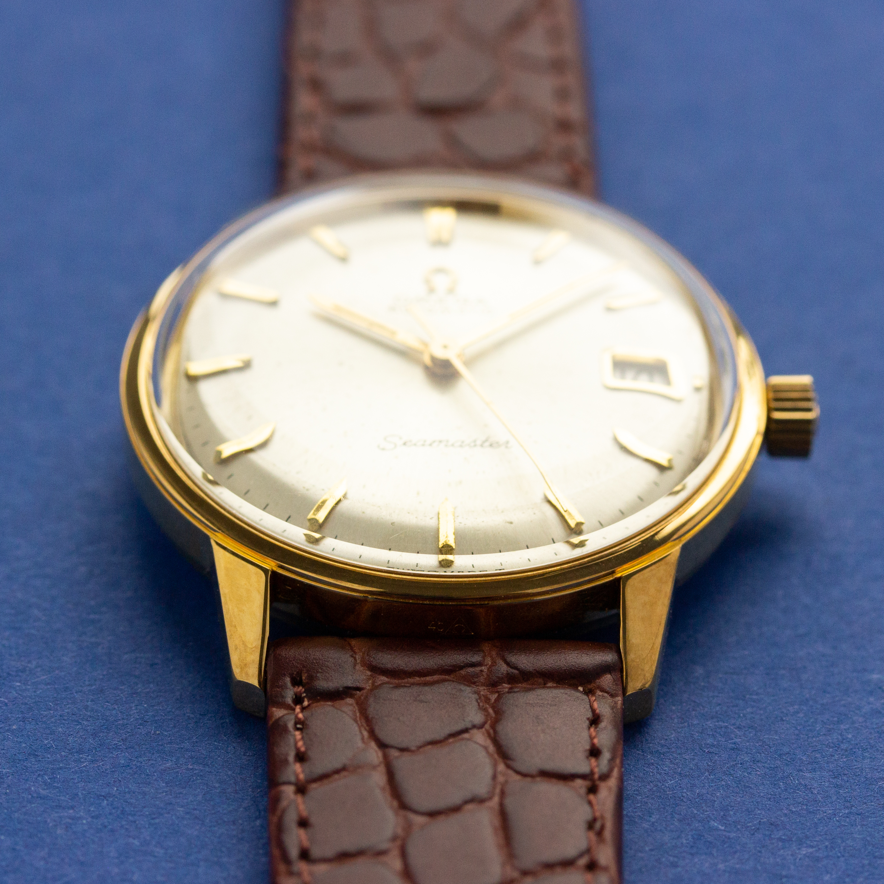 View of Omega Seamaster Automatic Date ref 166.002