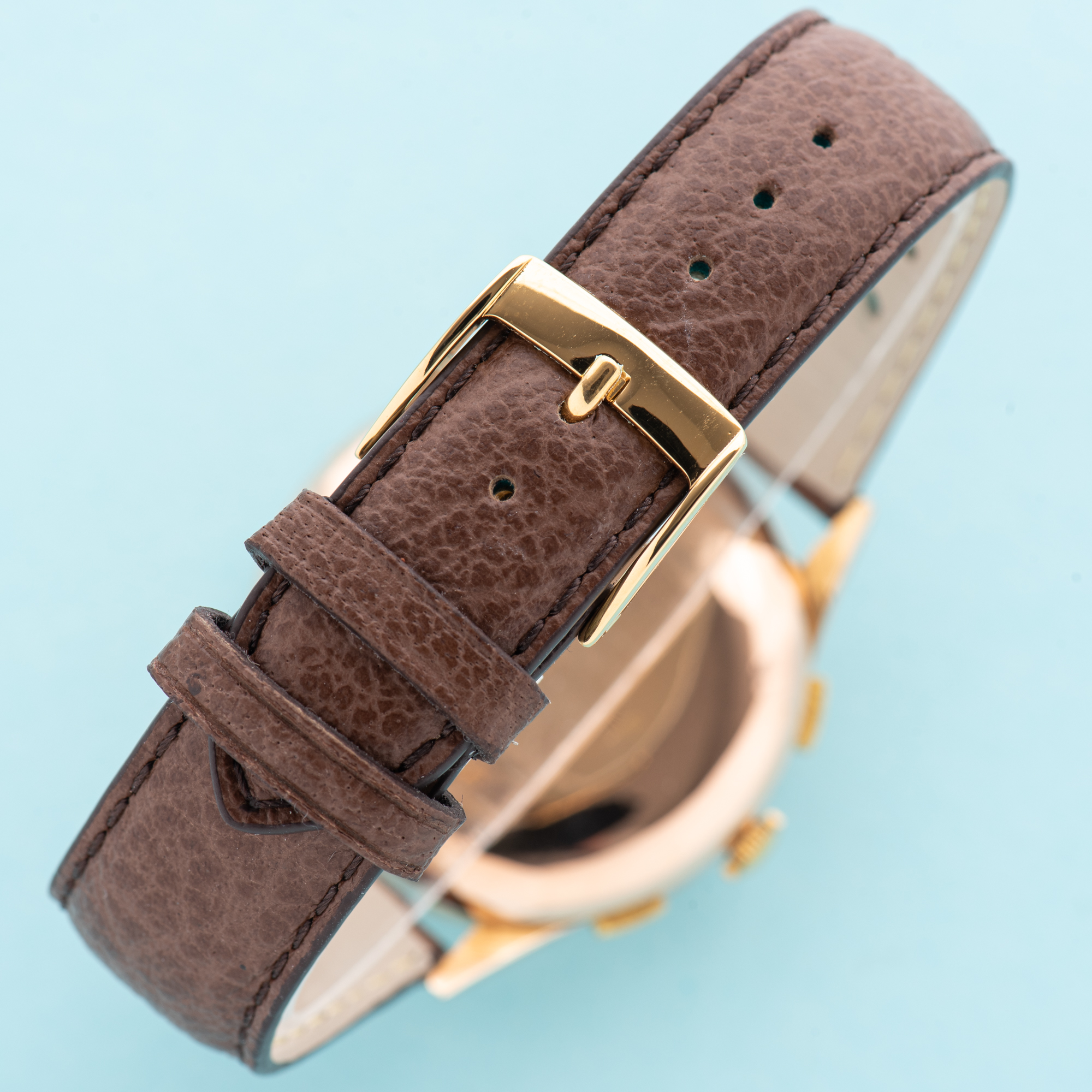View of Zelus Chronograph Switzerland 18K Rose Gold Oversize