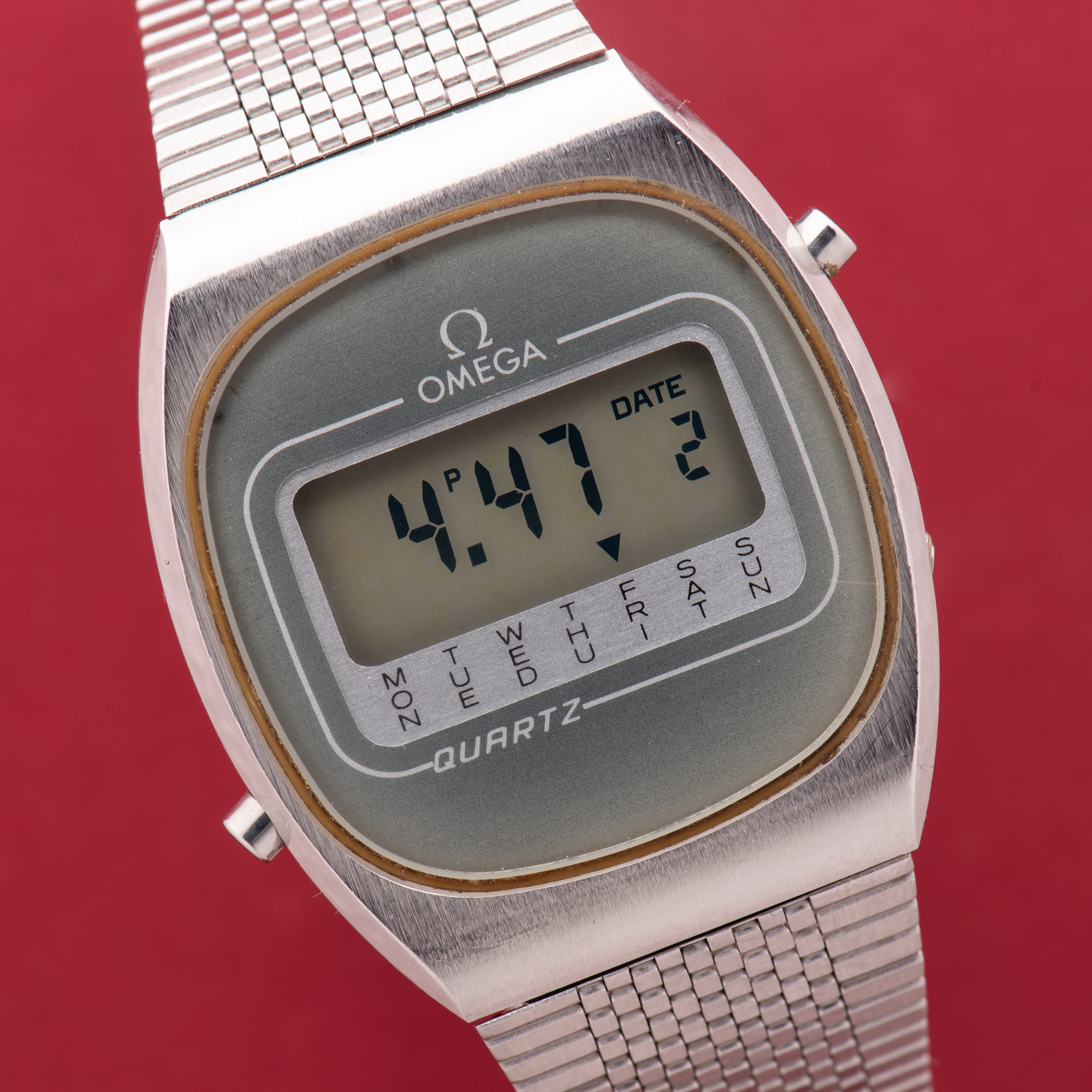 Vue de Omega LCD Quartz RARE from 1978 cal 4306 Réf 396.0850
