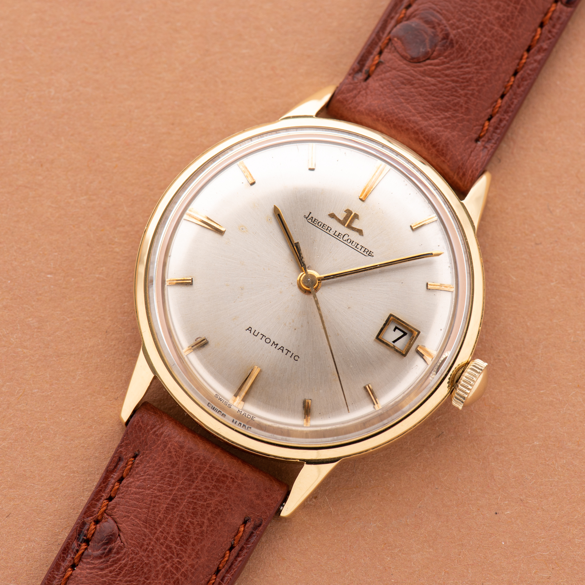 Vue de Jaeger LeCoultre Dress Watch Automatic 18K  Réf 393 K881
