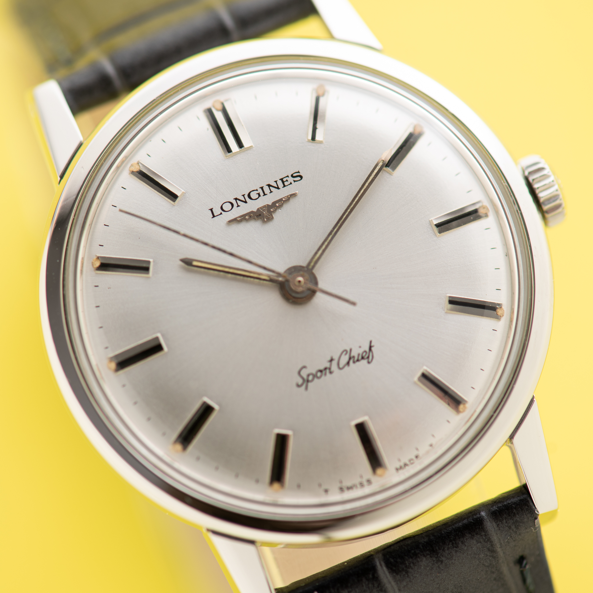 Vue de Longines Sport Chief Cal 284 Réf 7272