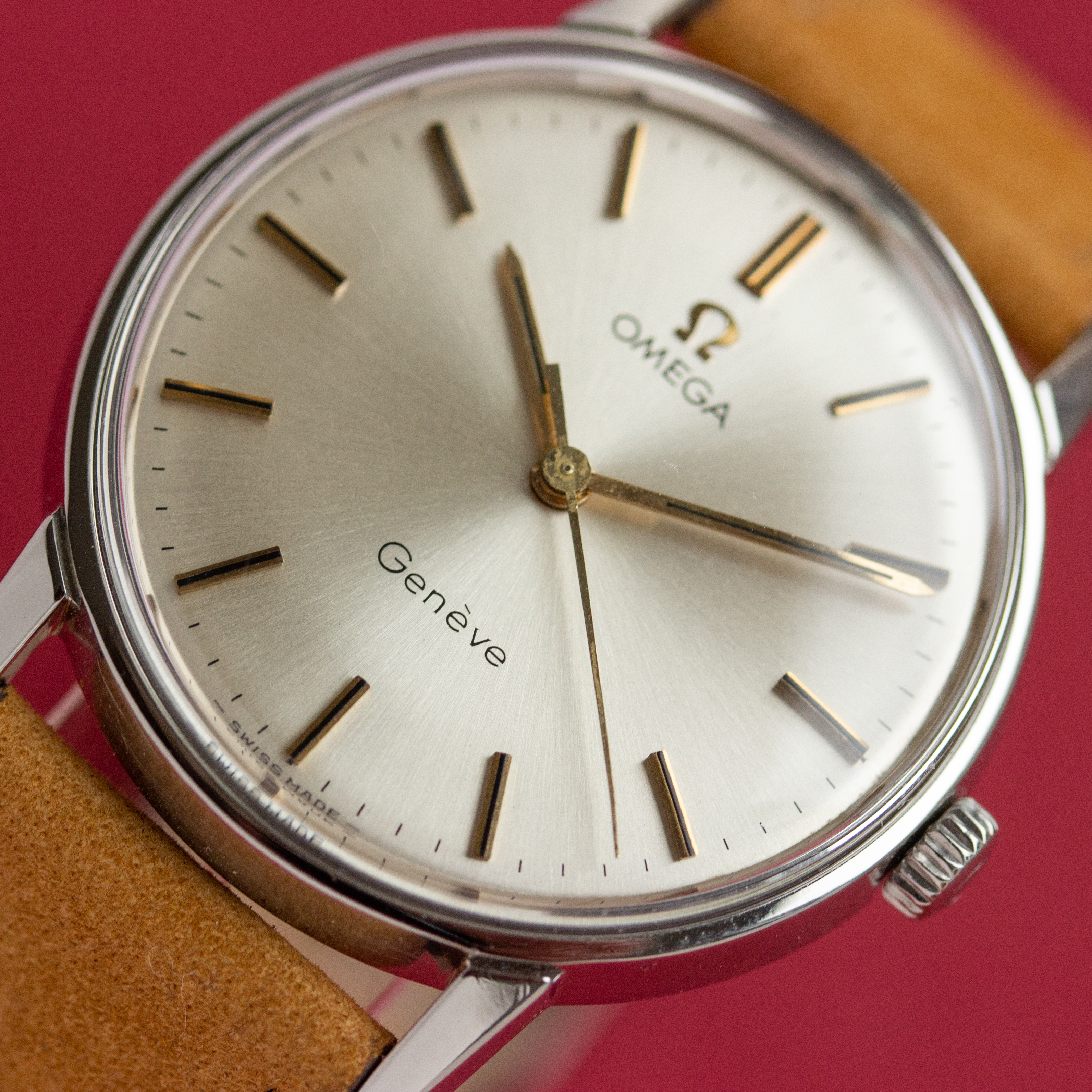 Vue de Omega Genève Réf 135.011 Seahorse Case from 1965