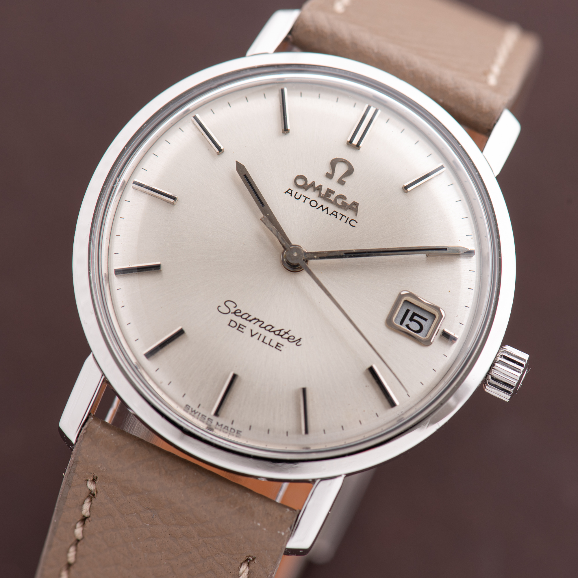 View of Omega Seamaster De Ville Automatic Date Réf 166.020