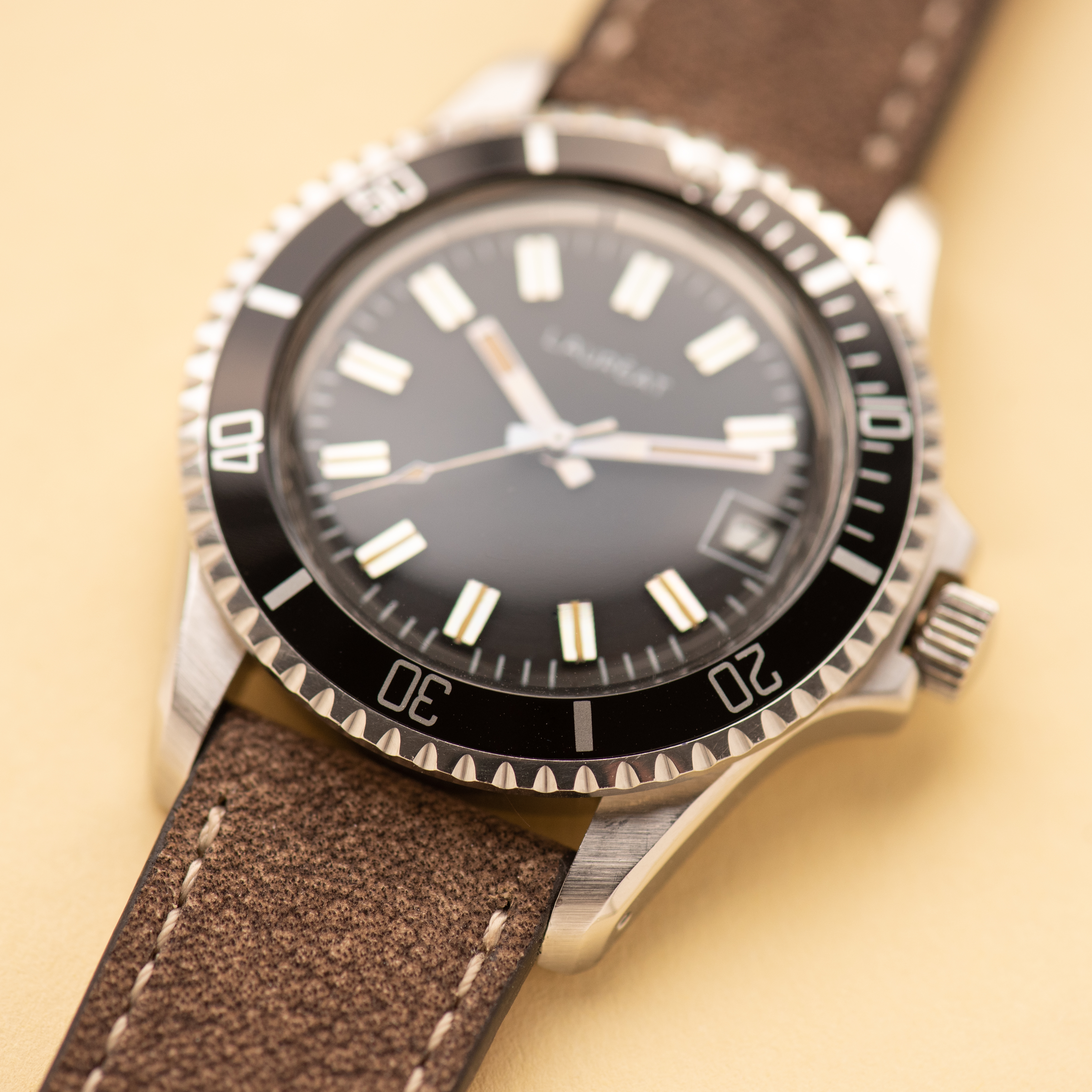 Vue de Lauréat Diver Automatic Rolex 5513 Style Réf 4344