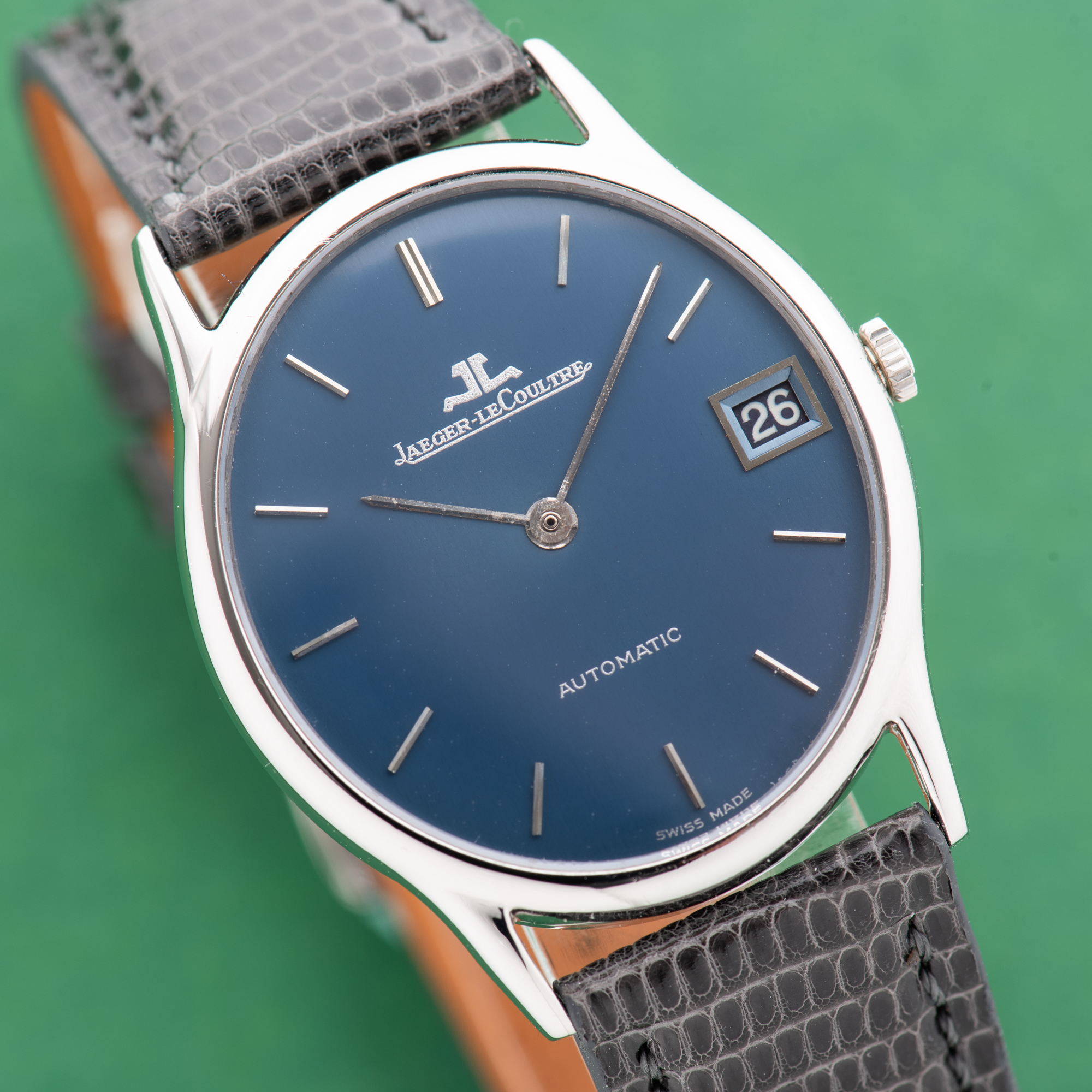 Vue de Jaeger LeCoultre Automatic Ellipse Blue Cal 900​​​​​​​ Réf 5002.42