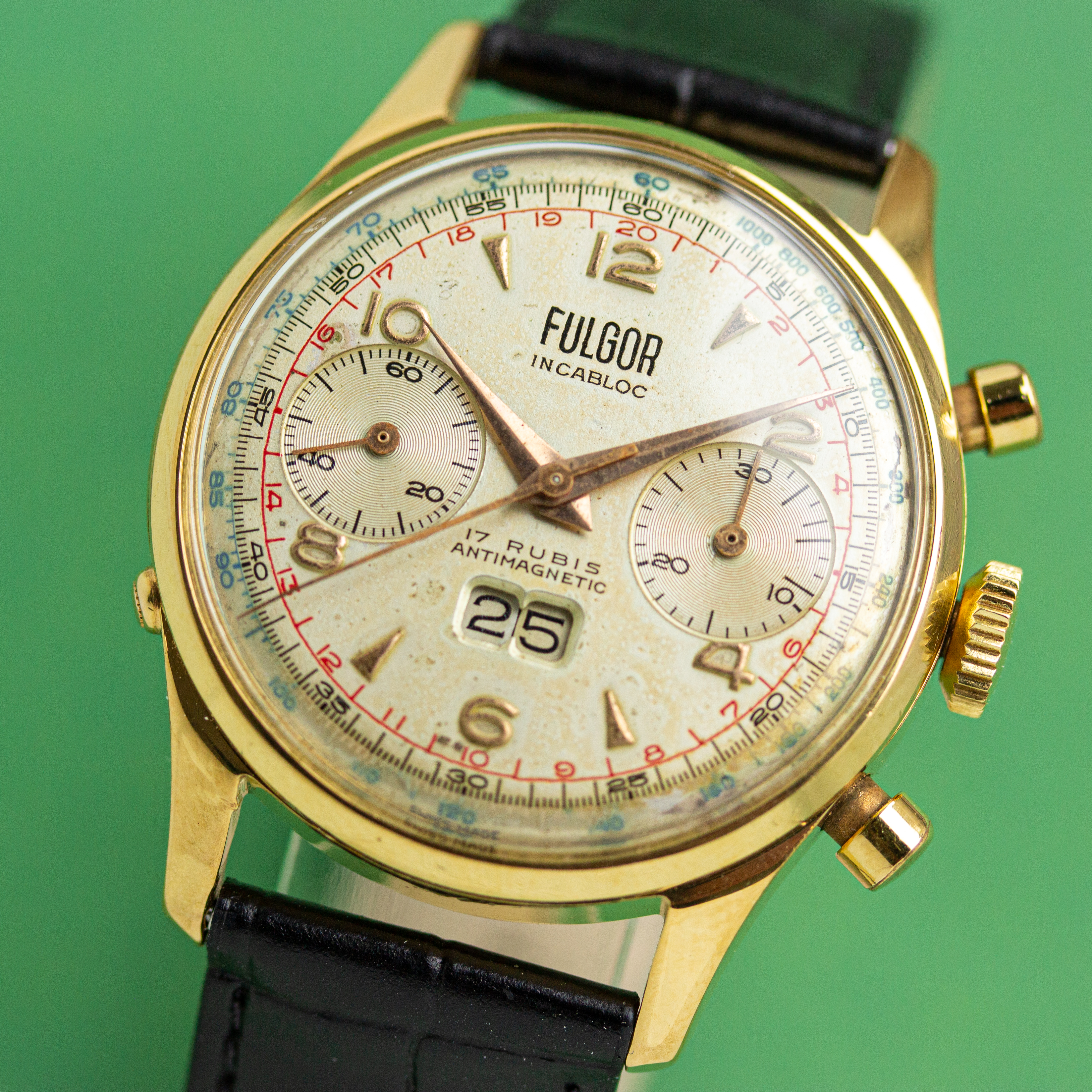 View of Fulgor Rare Chronograph Grand Date Venus 210
