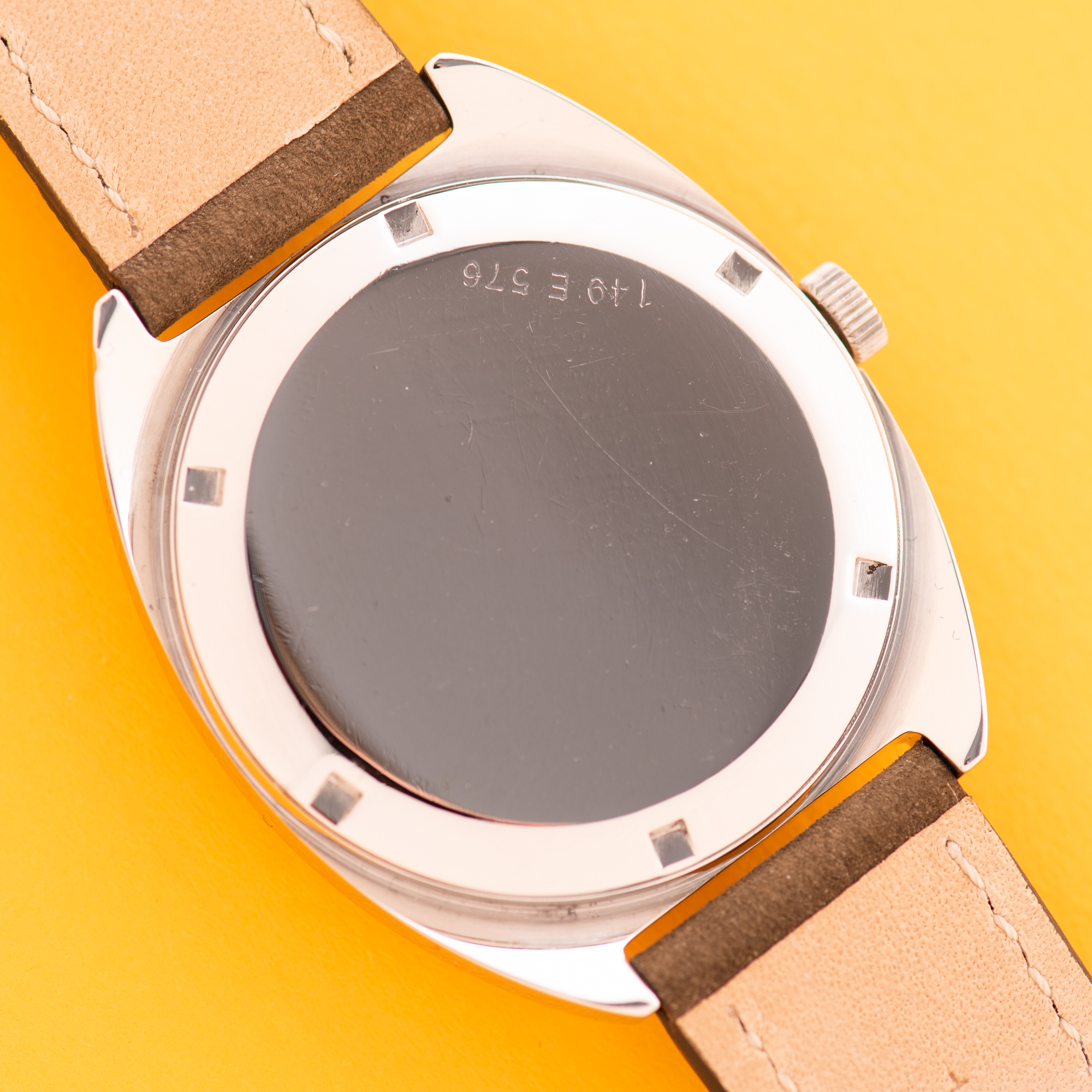View of Zenith Sporto Oversize Steel Cal 2542 Réf 140 E 576
