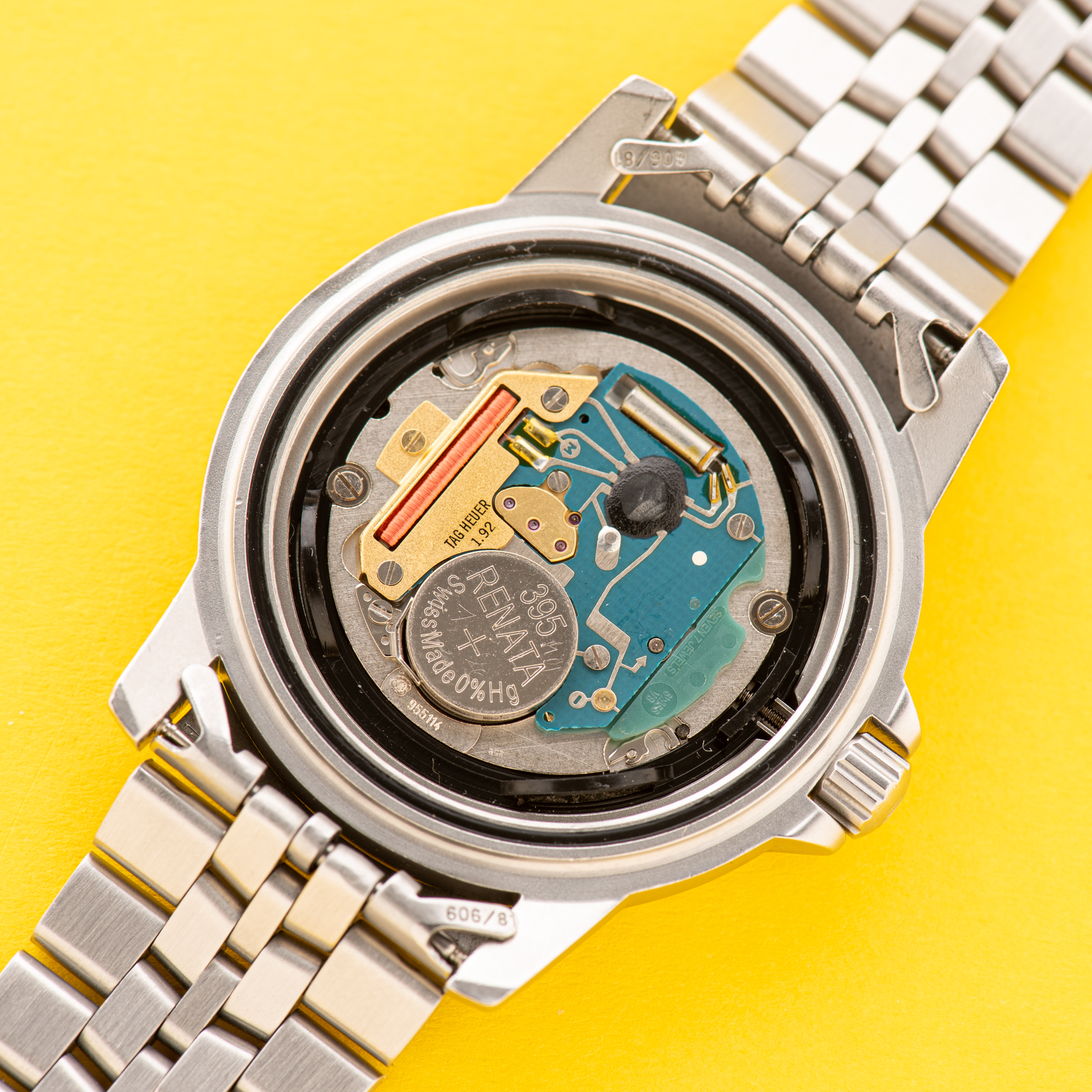 Zicht op TAG Heuer Professional 200 meters Diver Réf 929.2066